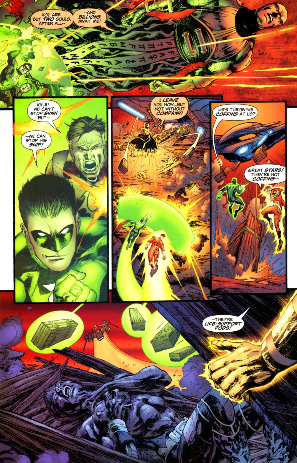 Countdown to Infinite Crisis Omnibus (2003-) issue 264 (Rann-Thanagar War 4) - Page 6