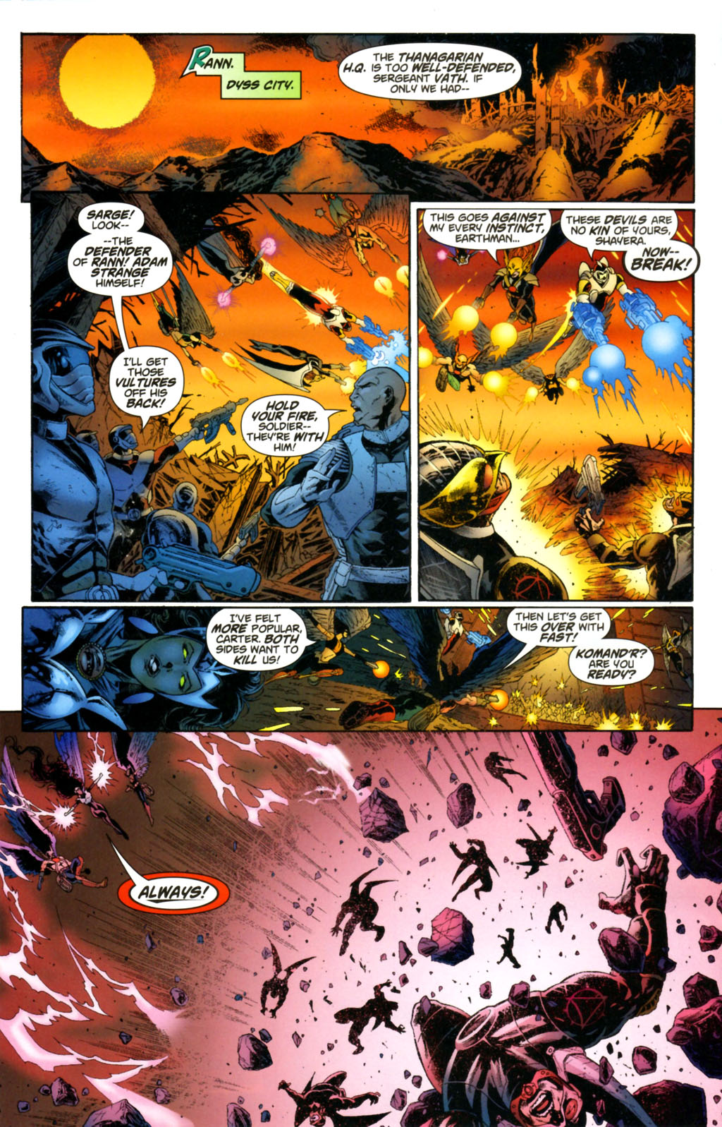 Countdown to Infinite Crisis Omnibus (2003-) issue 264 (Rann-Thanagar War 4) - Page 11