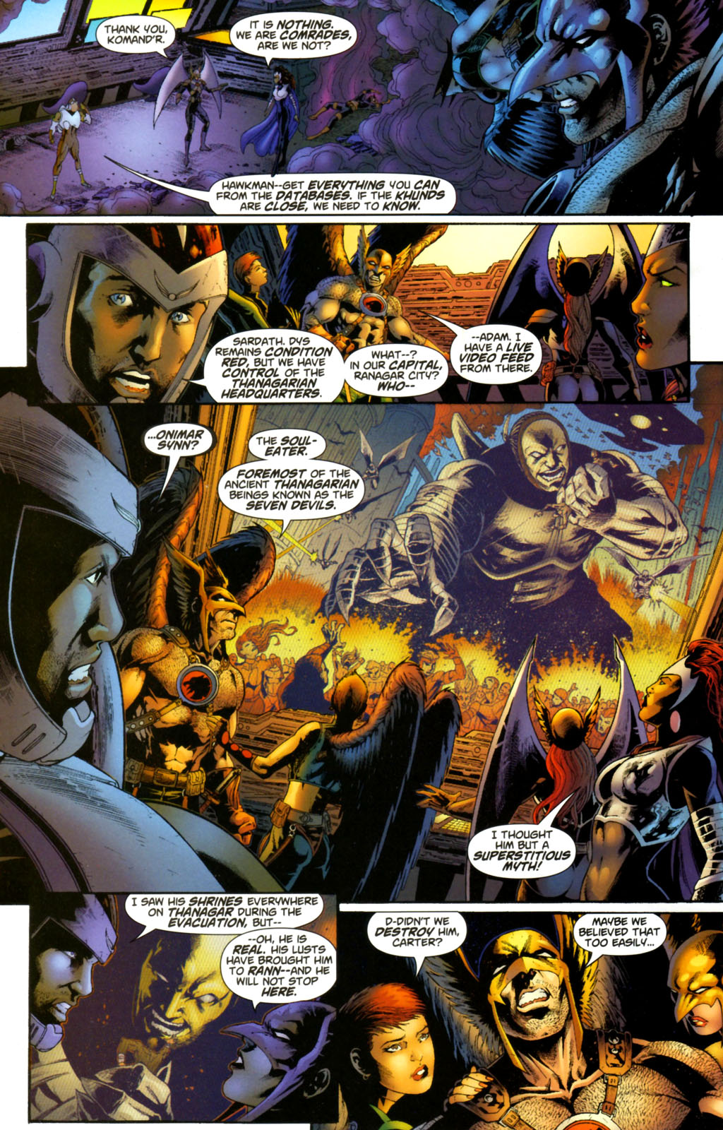 Countdown to Infinite Crisis Omnibus (2003-) issue 264 (Rann-Thanagar War 4) - Page 14