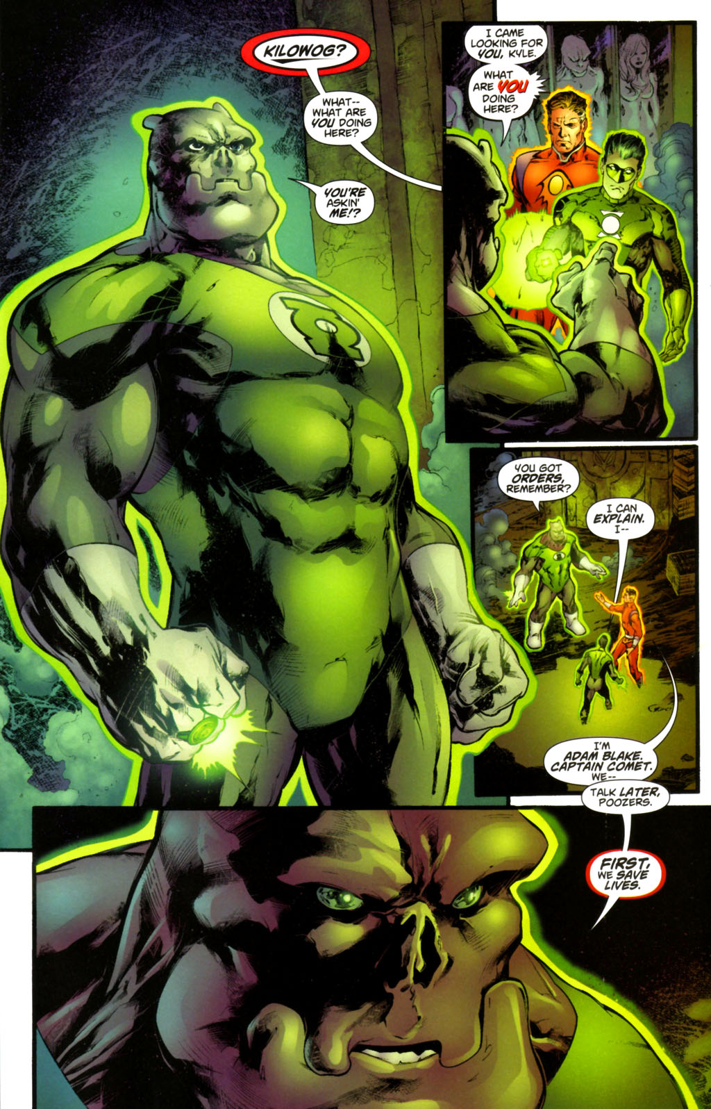 Countdown to Infinite Crisis Omnibus (2003-) issue 264 (Rann-Thanagar War 4) - Page 17