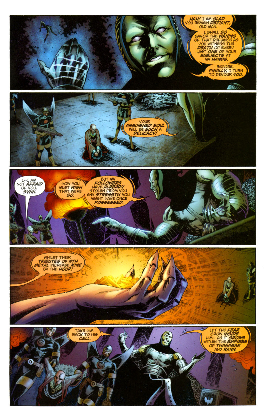 Countdown to Infinite Crisis Omnibus (2003-) issue 264 (Rann-Thanagar War 4) - Page 19