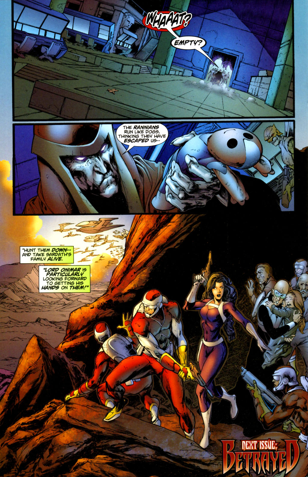 Countdown to Infinite Crisis Omnibus (2003-) issue 264 (Rann-Thanagar War 4) - Page 22