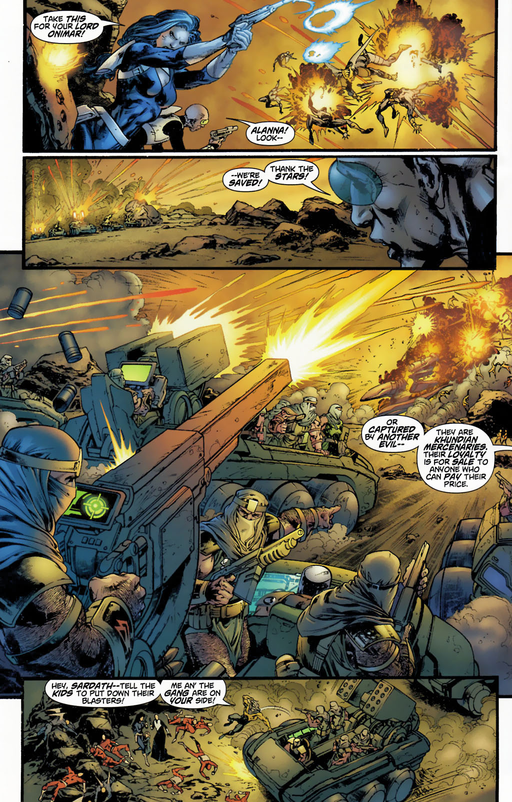 Countdown to Infinite Crisis Omnibus (2003-) issue 265 (Rann-Thanagar War 5) - Page 4