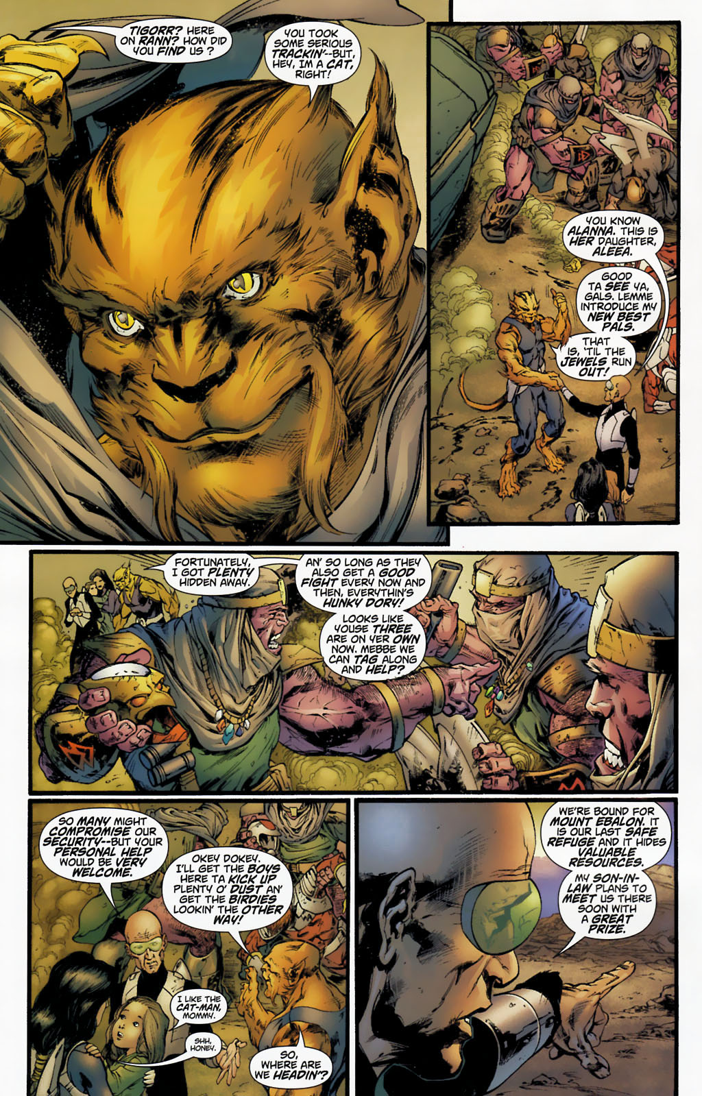 Countdown to Infinite Crisis Omnibus (2003-) issue 265 (Rann-Thanagar War 5) - Page 5