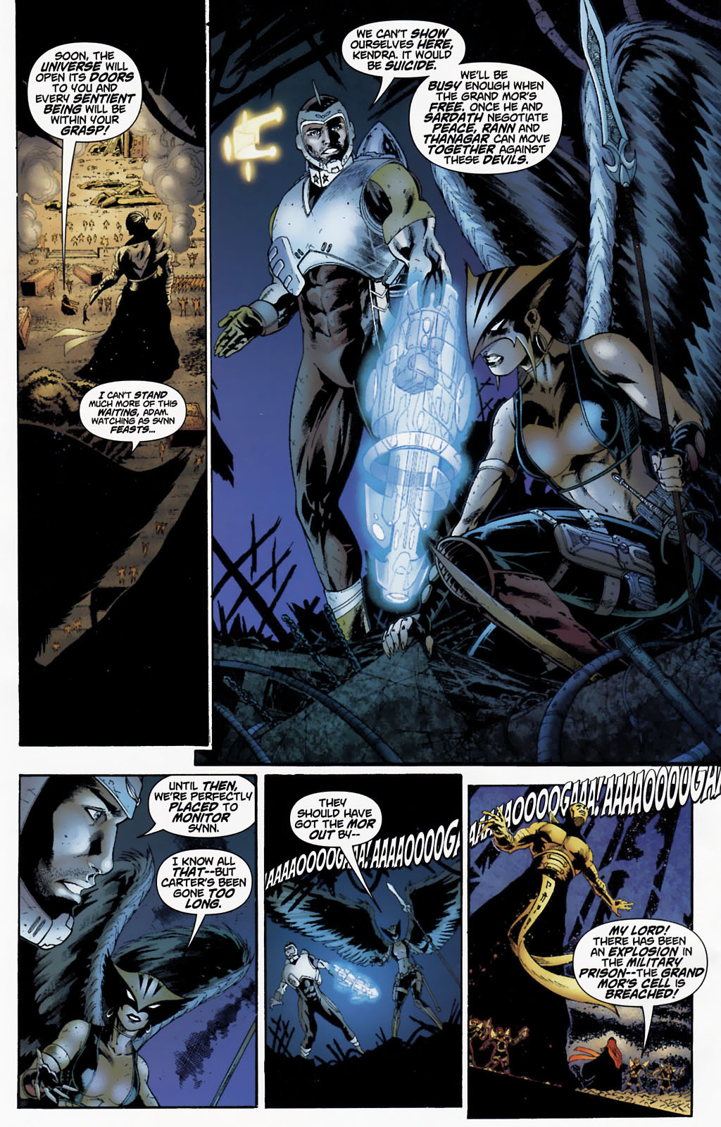 Countdown to Infinite Crisis Omnibus (2003-) issue 265 (Rann-Thanagar War 5) - Page 15