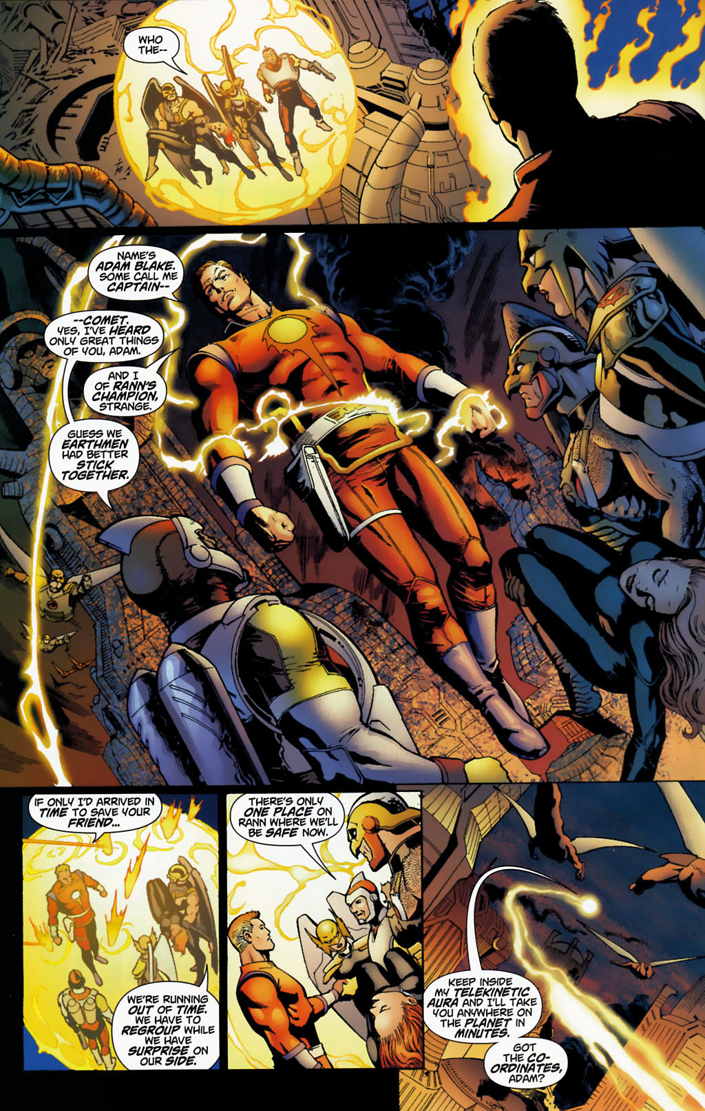 Countdown to Infinite Crisis Omnibus (2003-) issue 265 (Rann-Thanagar War 5) - Page 18