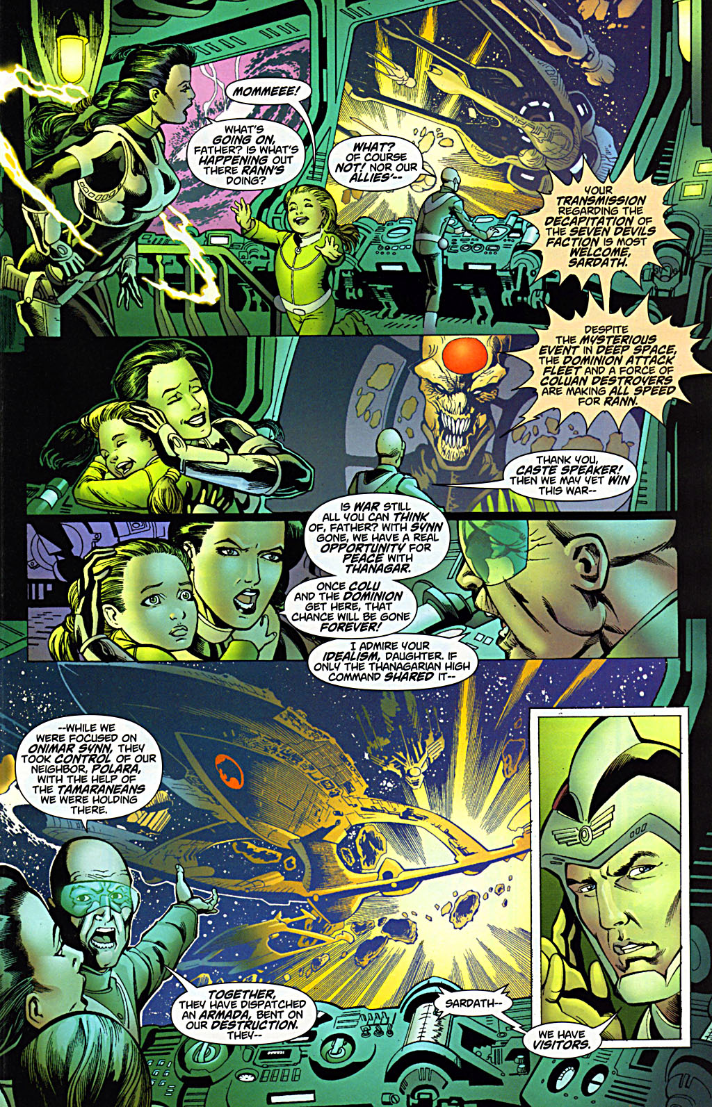 Countdown to Infinite Crisis Omnibus (2003-) issue 266 (Rann-Thanagar War 6) - Page 17