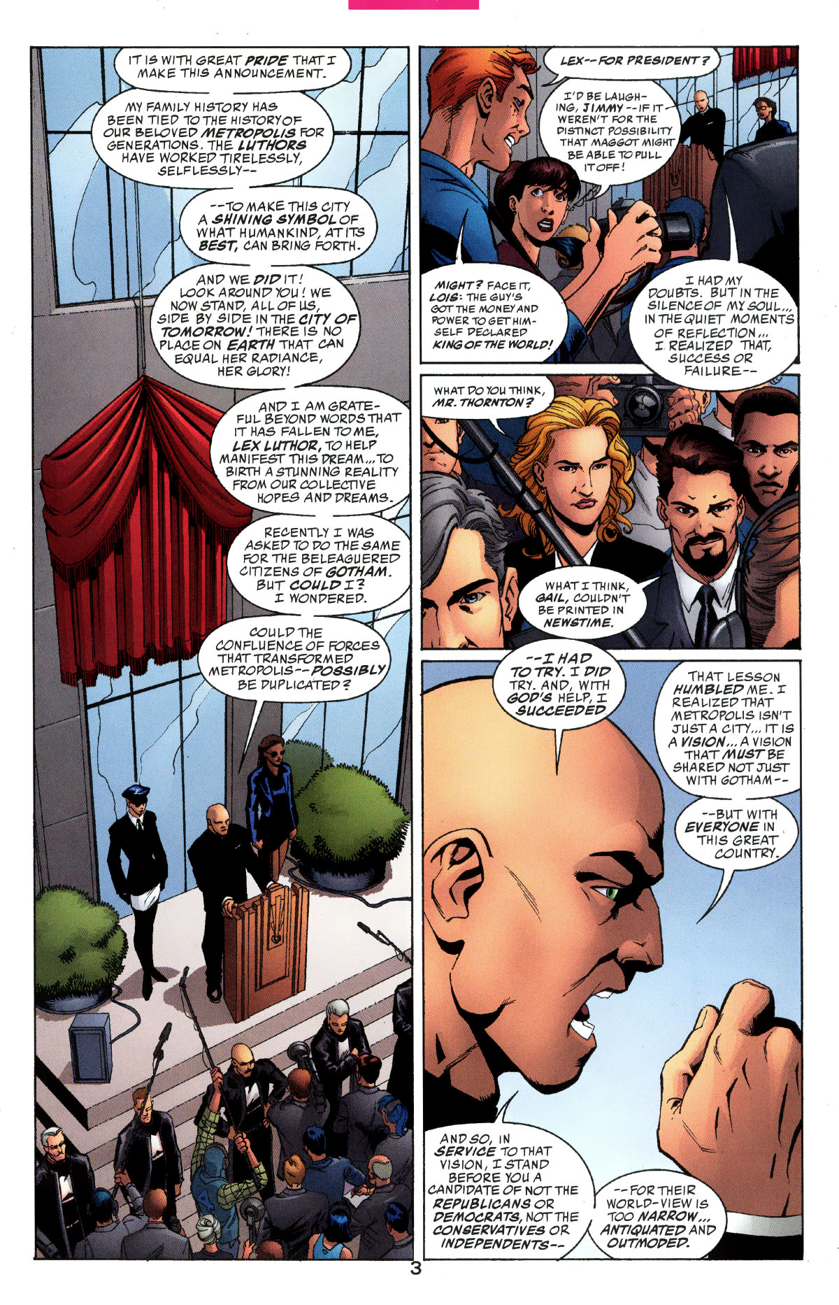 Countdown to Infinite Crisis Omnibus (2003-) issue 27 (President Lex TPB) - Page 9