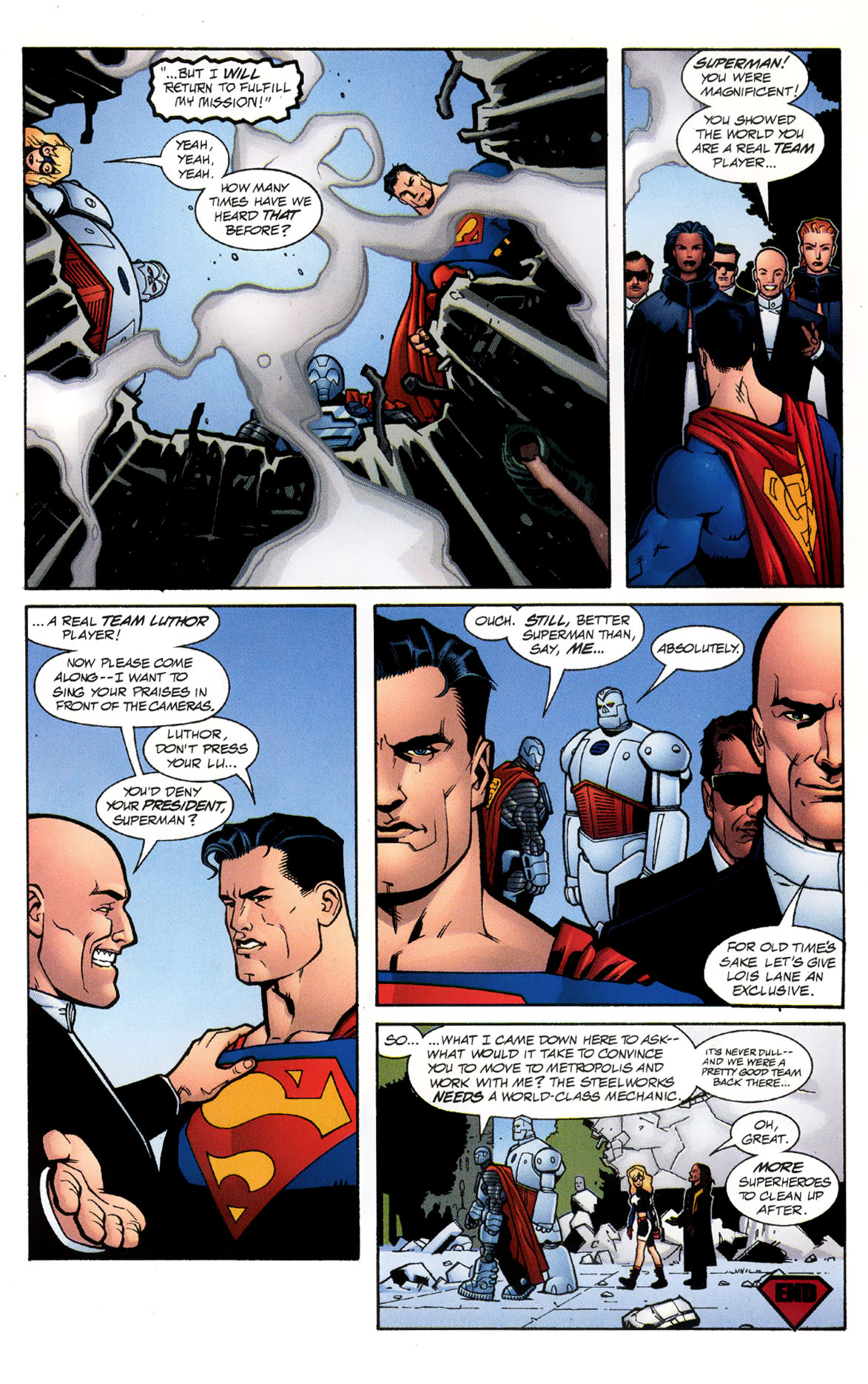 Countdown to Infinite Crisis Omnibus (2003-) issue 27 (President Lex TPB) - Page 203