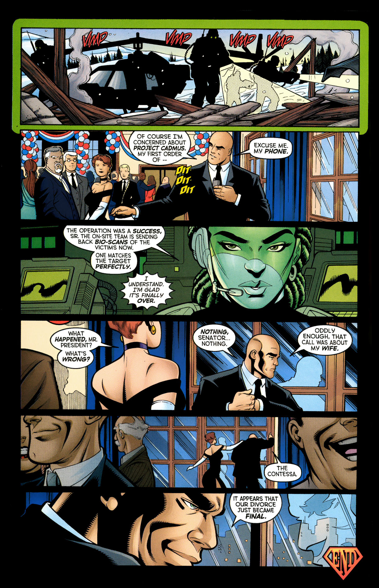 Countdown to Infinite Crisis Omnibus (2003-) issue 27 (President Lex TPB) - Page 206