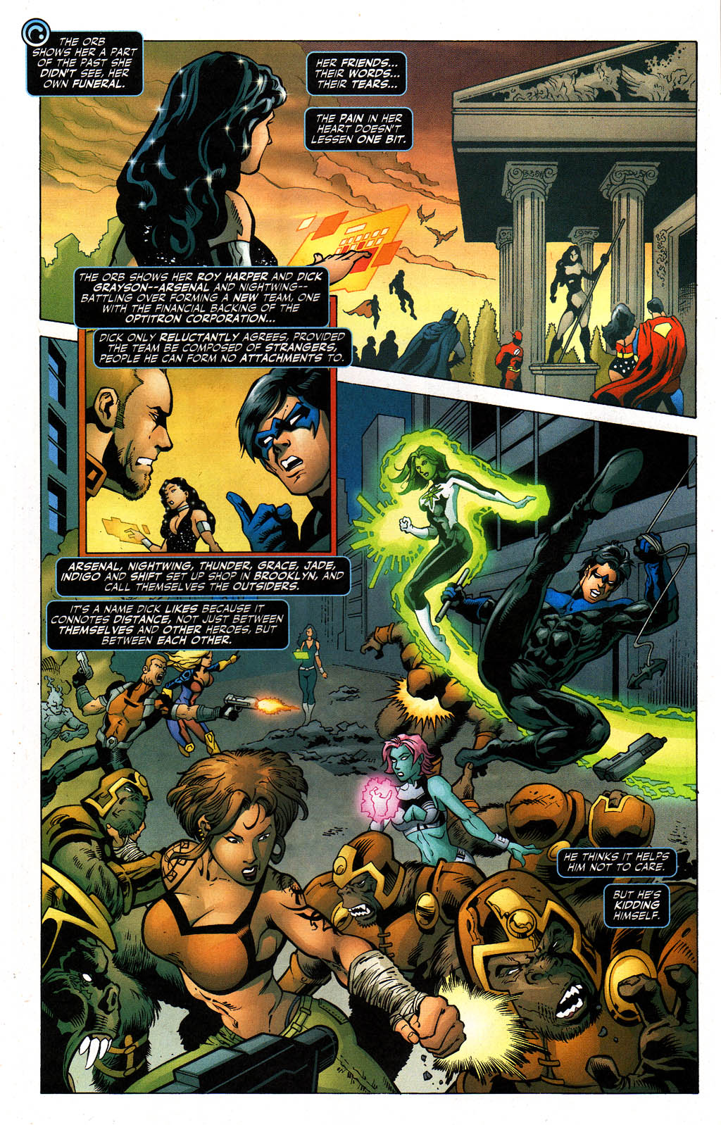 Countdown to Infinite Crisis Omnibus (2003-) issue 272 (Secret Files and Origins: Titans/Outsiders) - Page 7