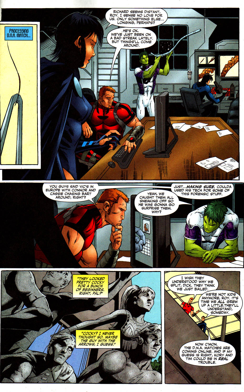 Countdown to Infinite Crisis Omnibus (2003-) issue 272 (Secret Files and Origins: Titans/Outsiders) - Page 20