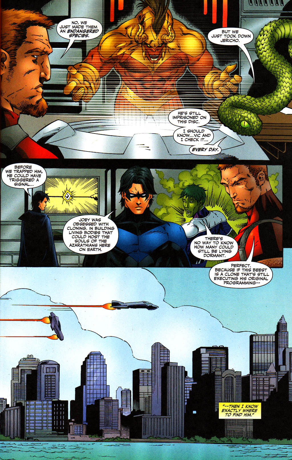 Countdown to Infinite Crisis Omnibus (2003-) issue 272 (Secret Files and Origins: Titans/Outsiders) - Page 22