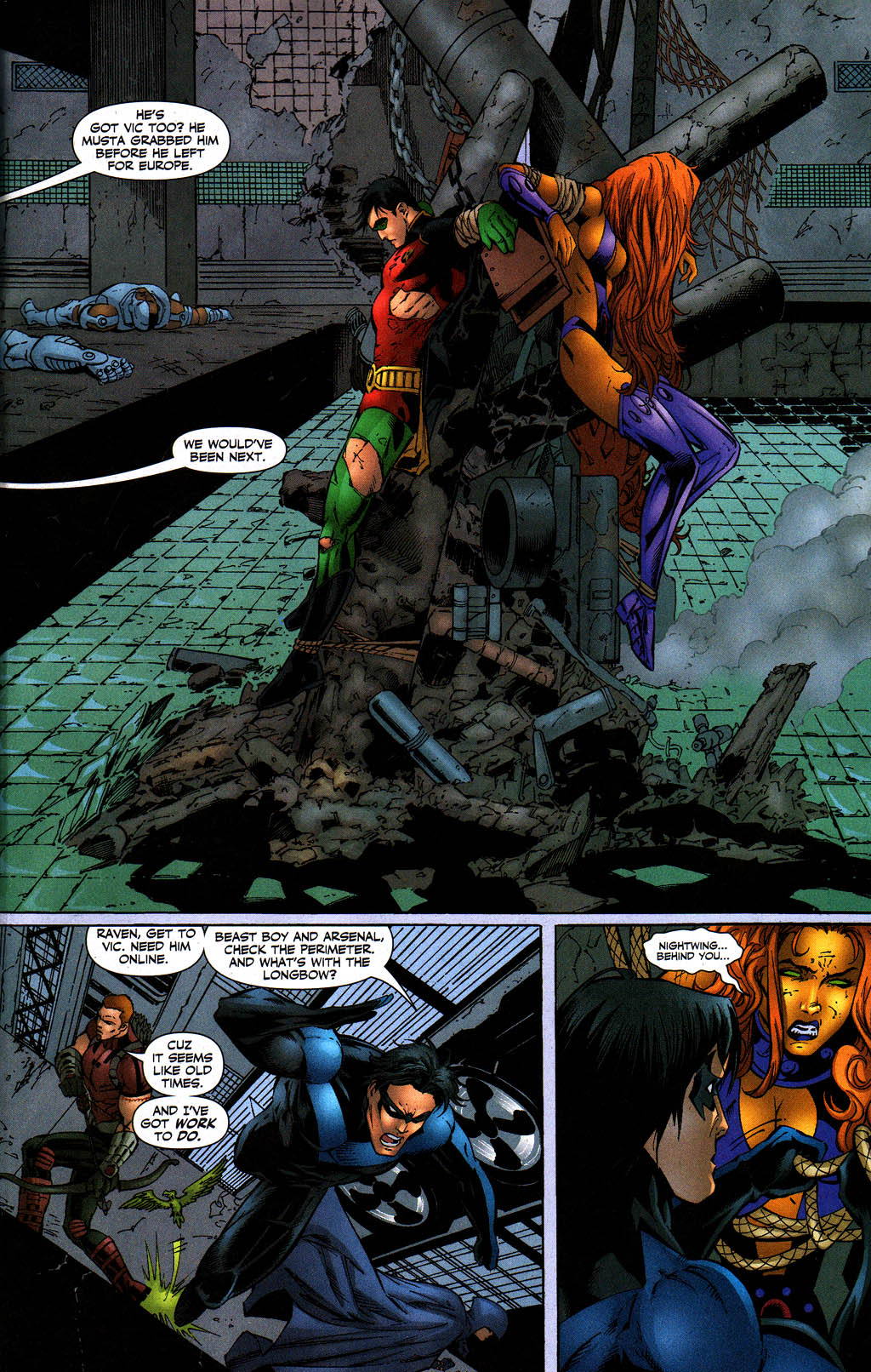 Countdown to Infinite Crisis Omnibus (2003-) issue 272 (Secret Files and Origins: Titans/Outsiders) - Page 24