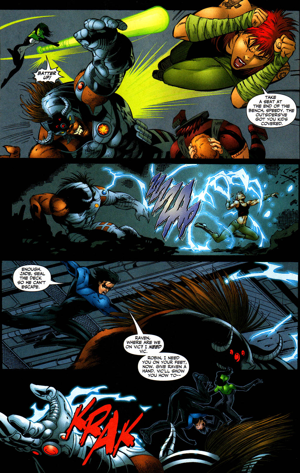 Countdown to Infinite Crisis Omnibus (2003-) issue 272 (Secret Files and Origins: Titans/Outsiders) - Page 27