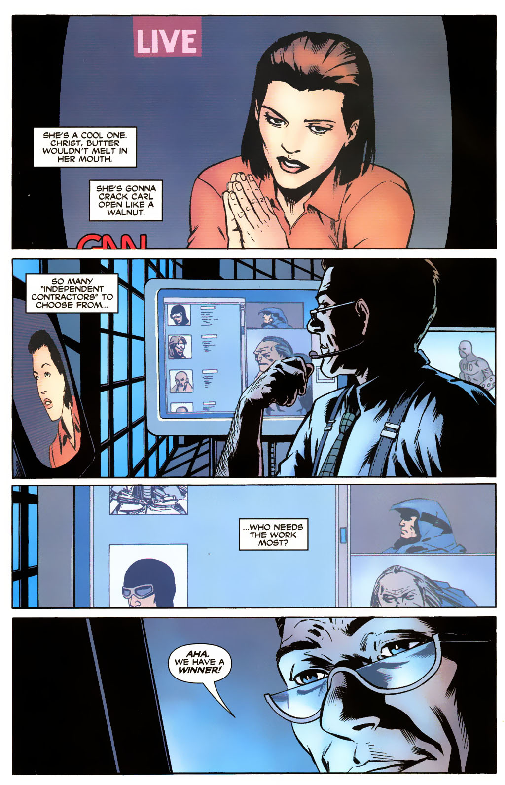 Countdown to Infinite Crisis Omnibus (2003-) issue 28 (Manhunter) - Page 6