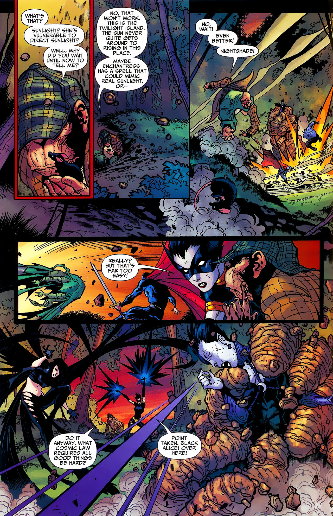 Countdown to Infinite Crisis Omnibus (2003-) issue 285 (Day of Vengeance 6) - Page 5