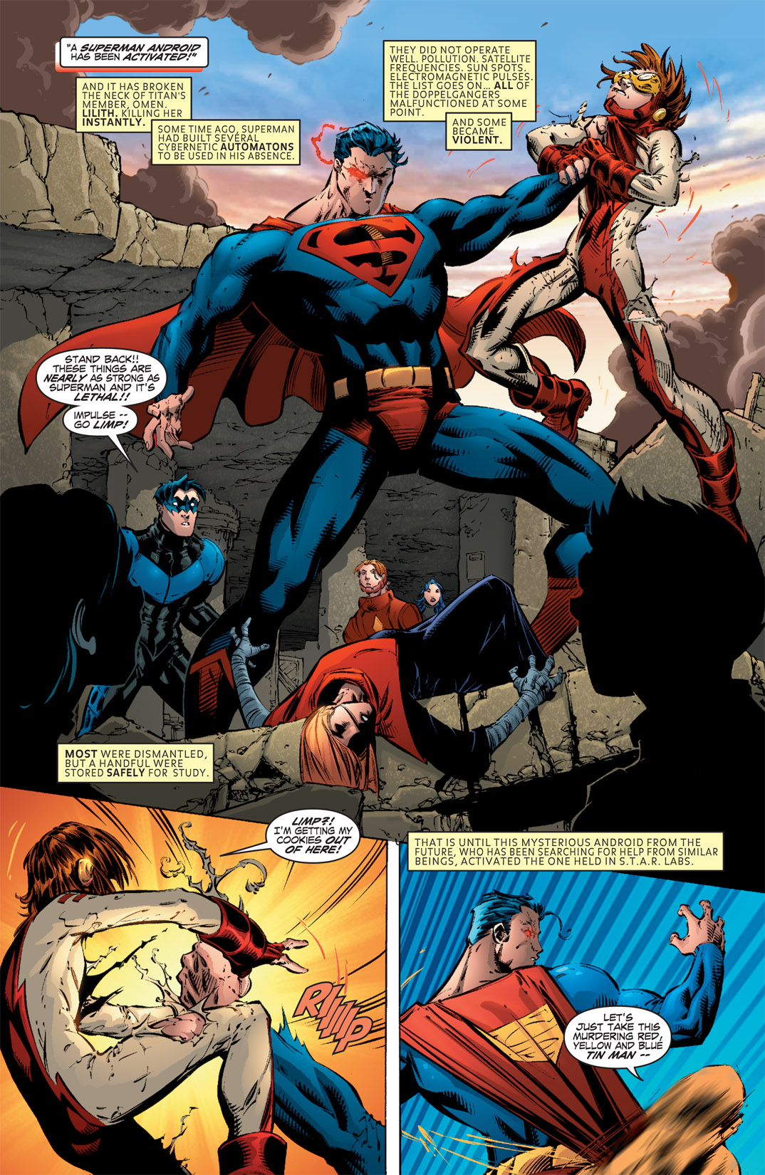 Countdown to Infinite Crisis Omnibus (2003-) issue 3 (Titans/Young Justice: Graduation Day 3) - Page 4