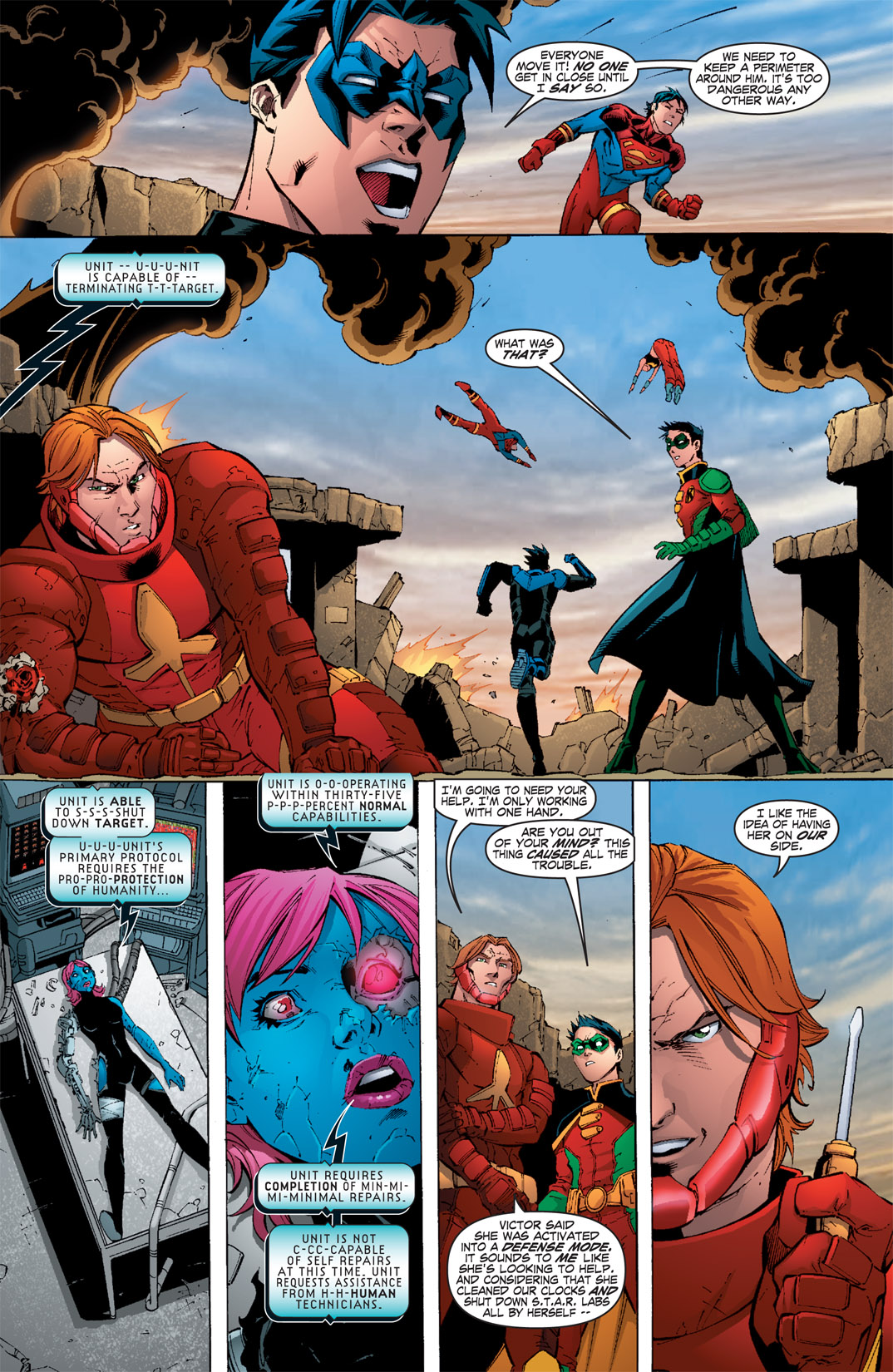 Countdown to Infinite Crisis Omnibus (2003-) issue 3 (Titans/Young Justice: Graduation Day 3) - Page 8