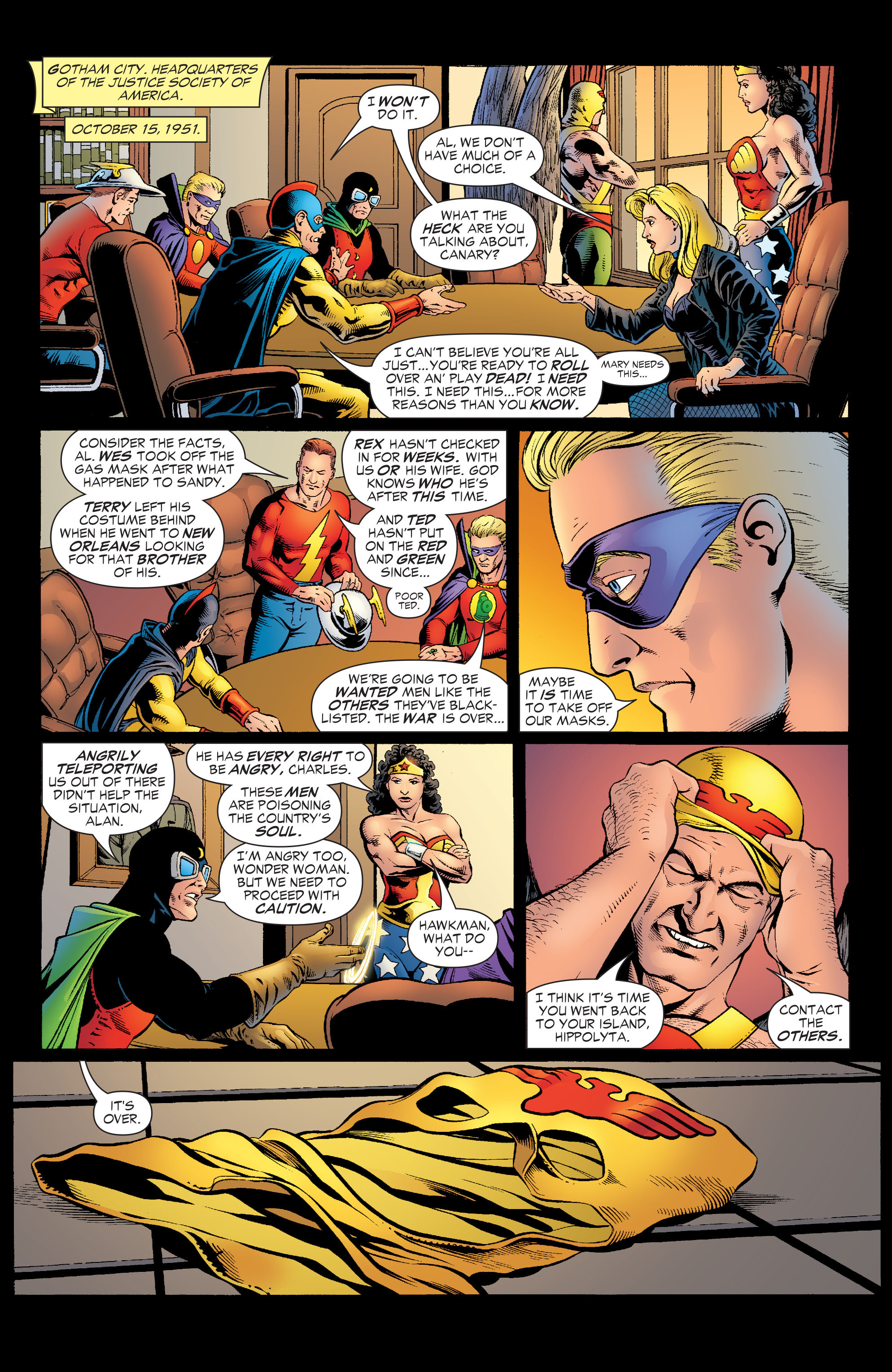 Countdown to Infinite Crisis Omnibus (2003-) issue 37 (JSA) - Page 7