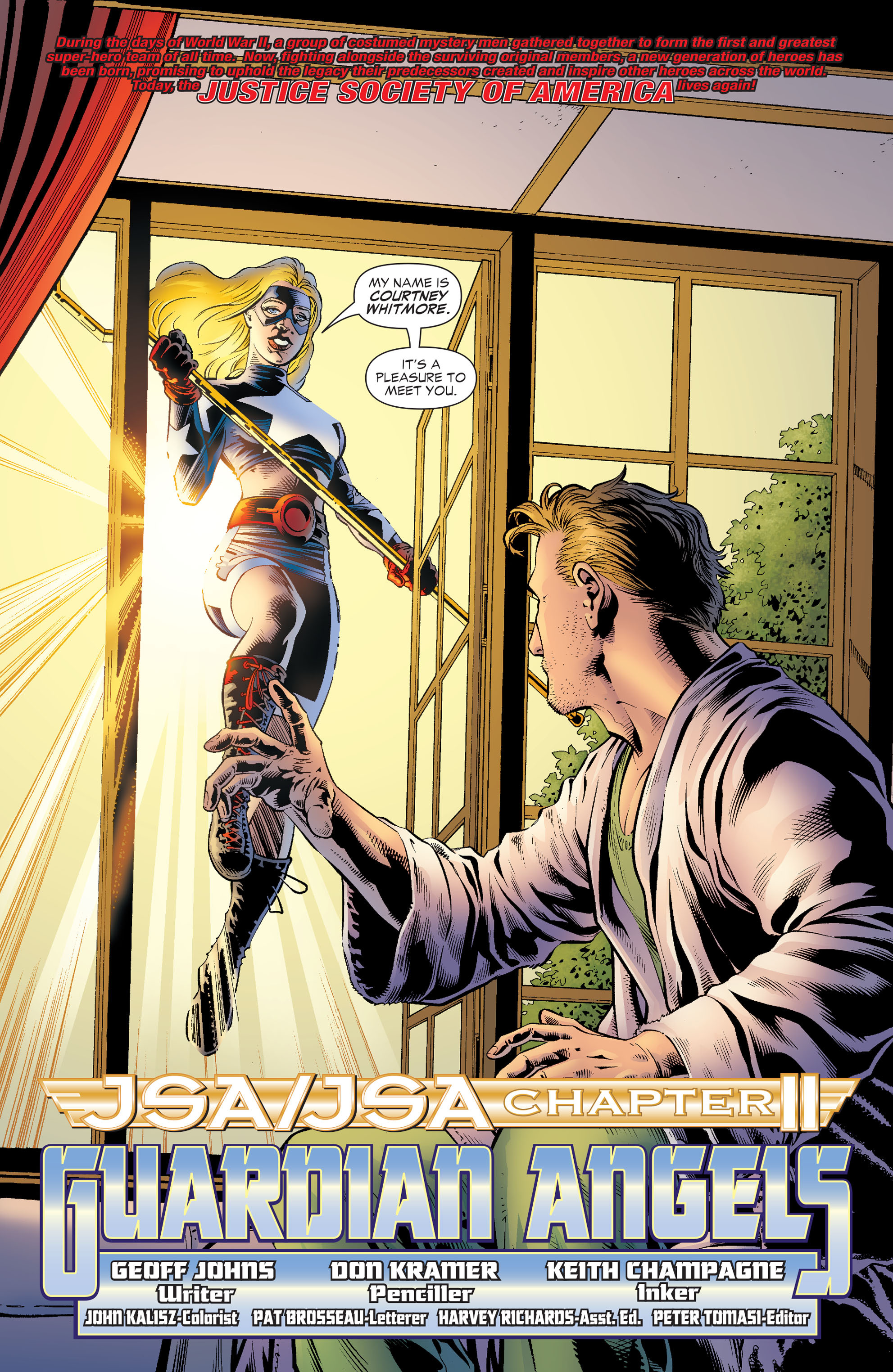 Countdown to Infinite Crisis Omnibus (2003-) issue 38 (JSA) - Page 4