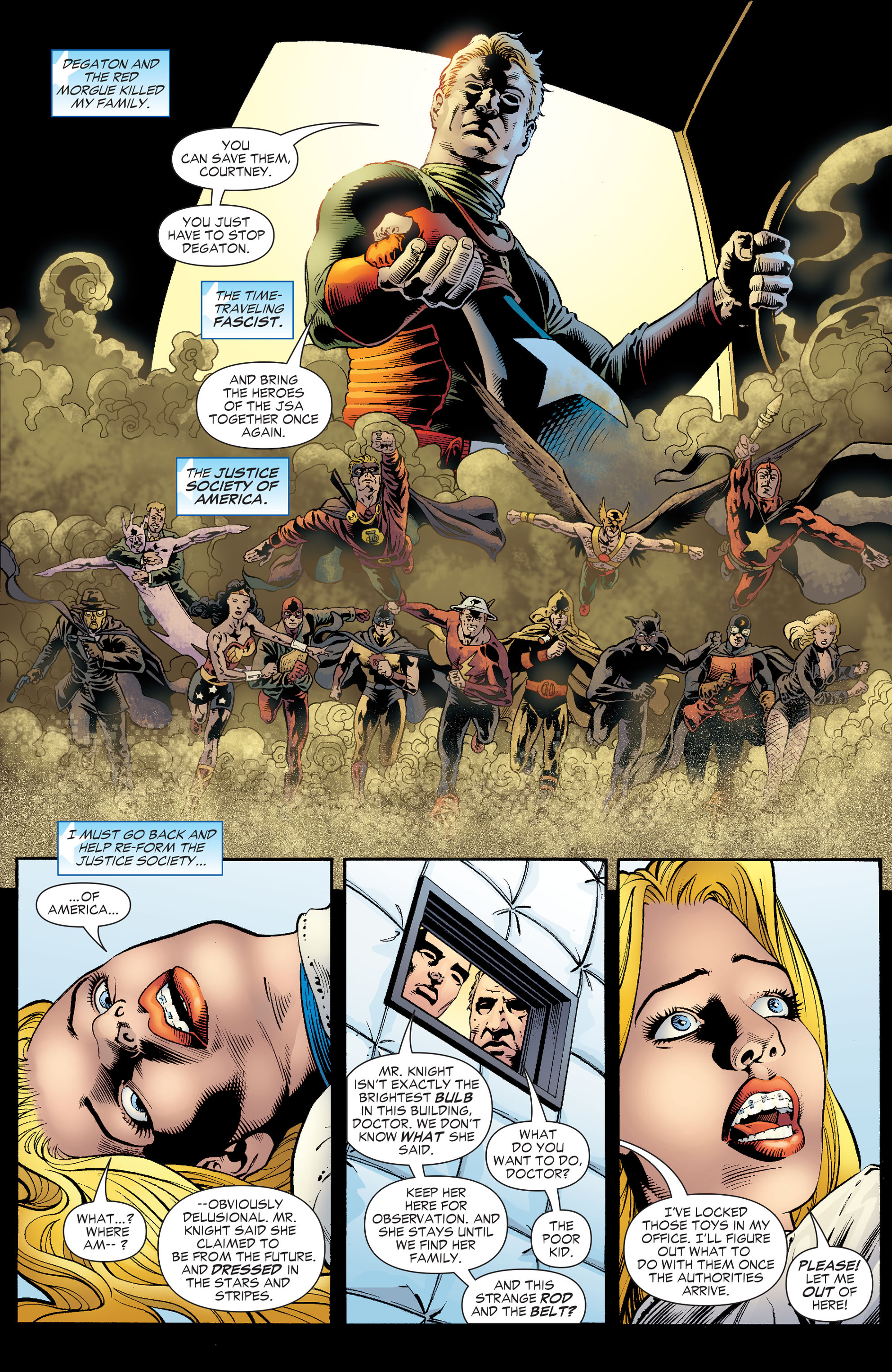 Countdown to Infinite Crisis Omnibus (2003-) issue 38 (JSA) - Page 22