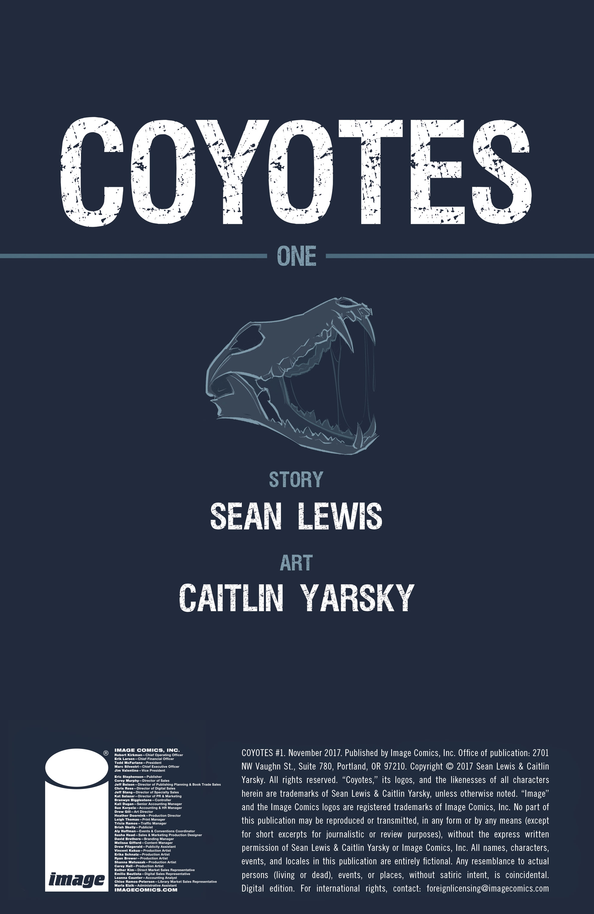 Coyotes (2017): Chapter 1 - Page 2