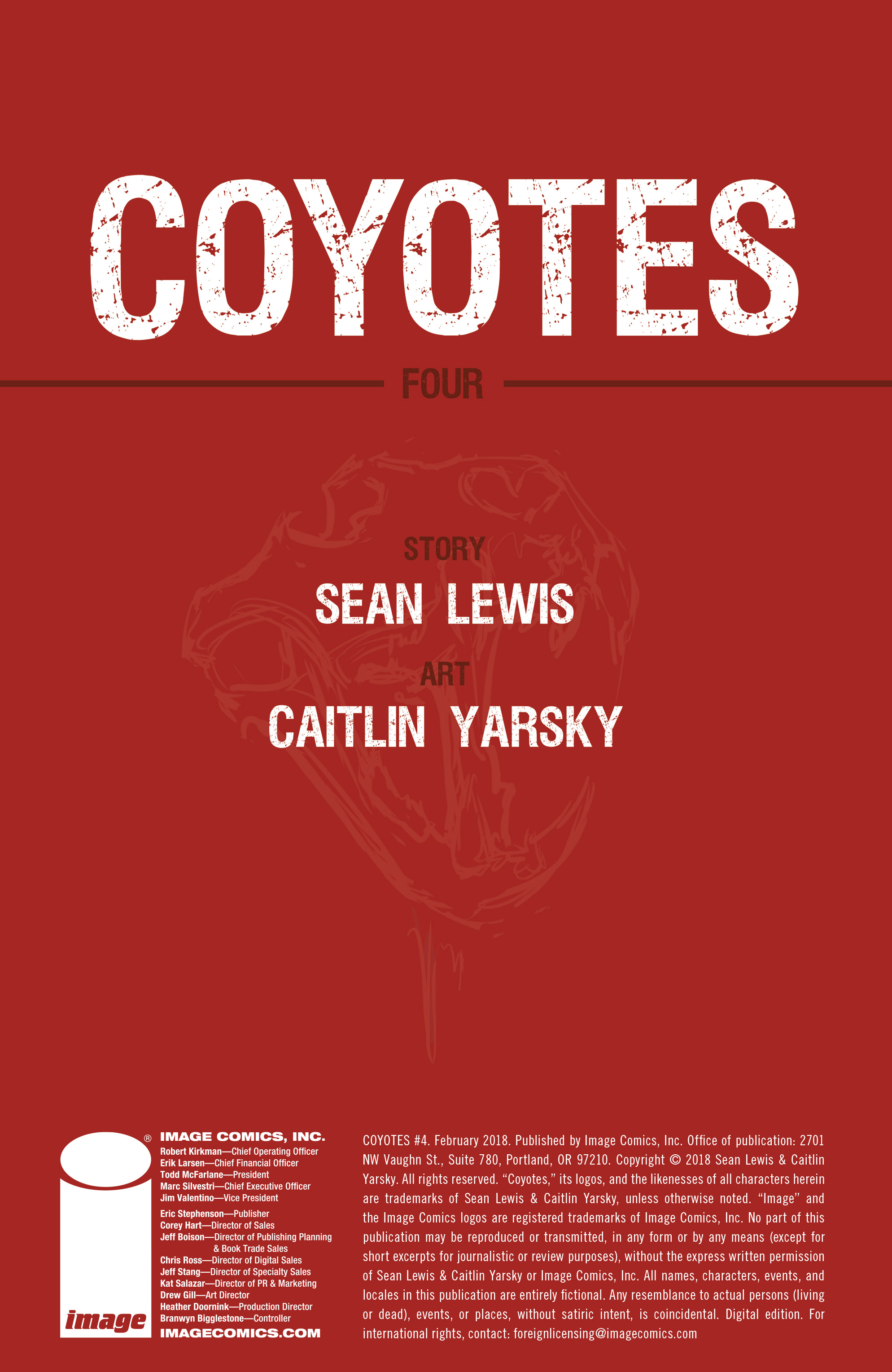Coyotes (2017): Chapter 4 - Page 2