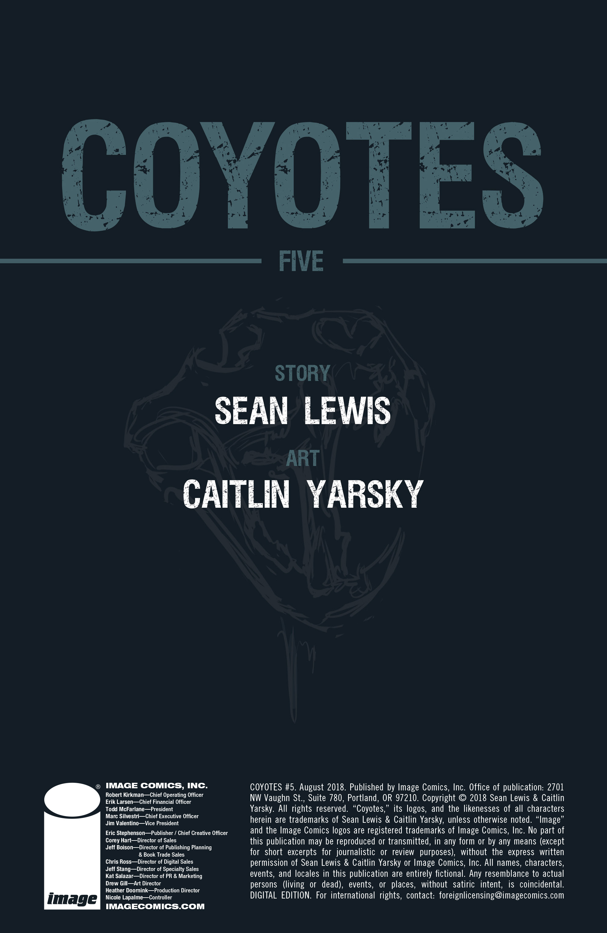 Coyotes (2017): Chapter 5 - Page 2