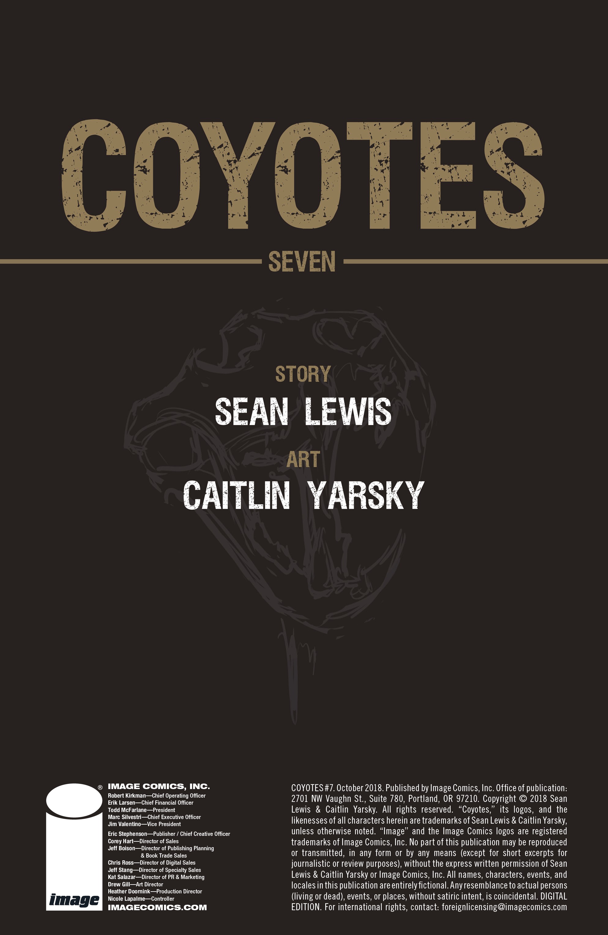 Coyotes (2017) issue 7 - Page 2