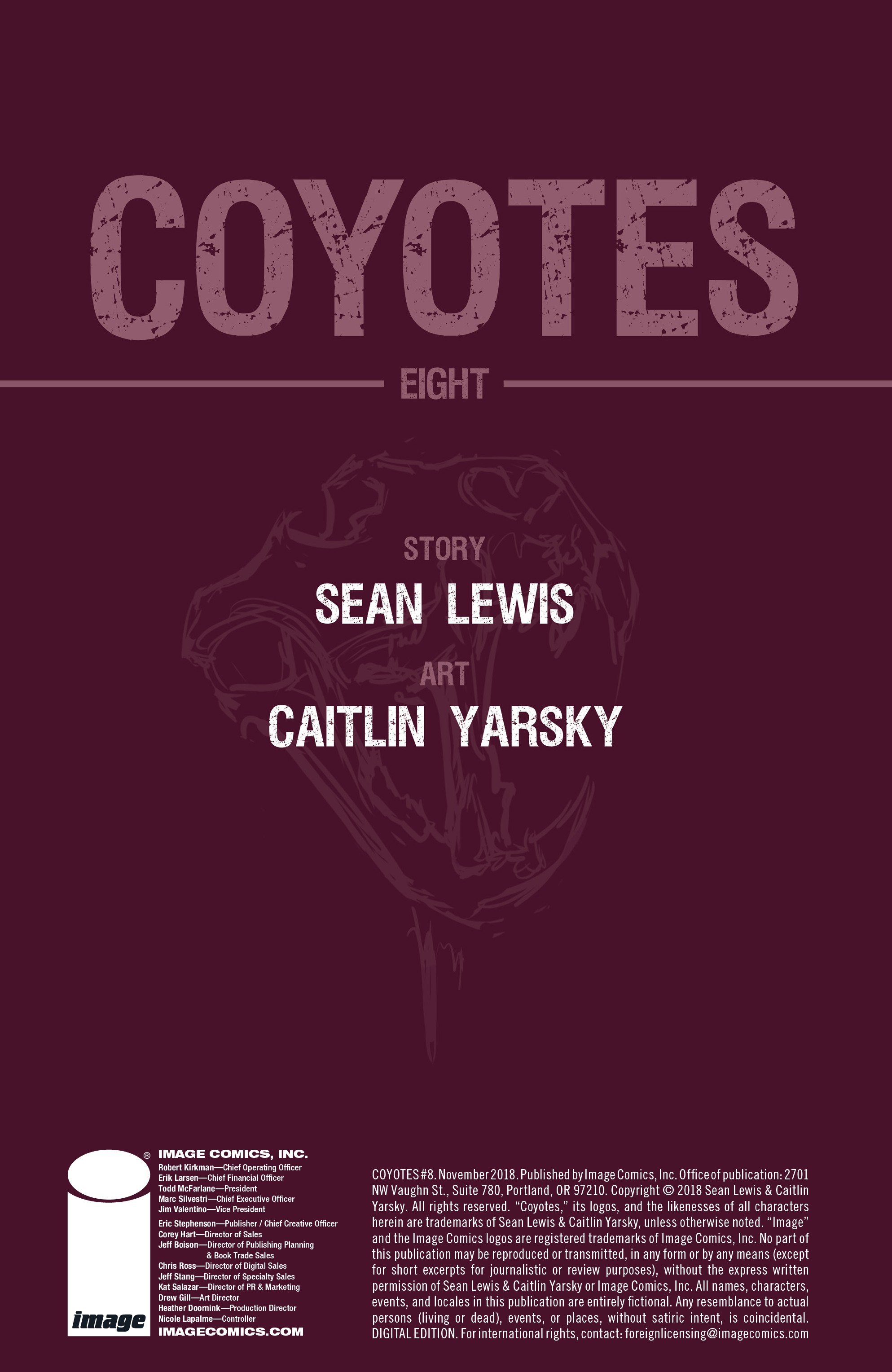 Coyotes (2017): Chapter 8 - Page 2