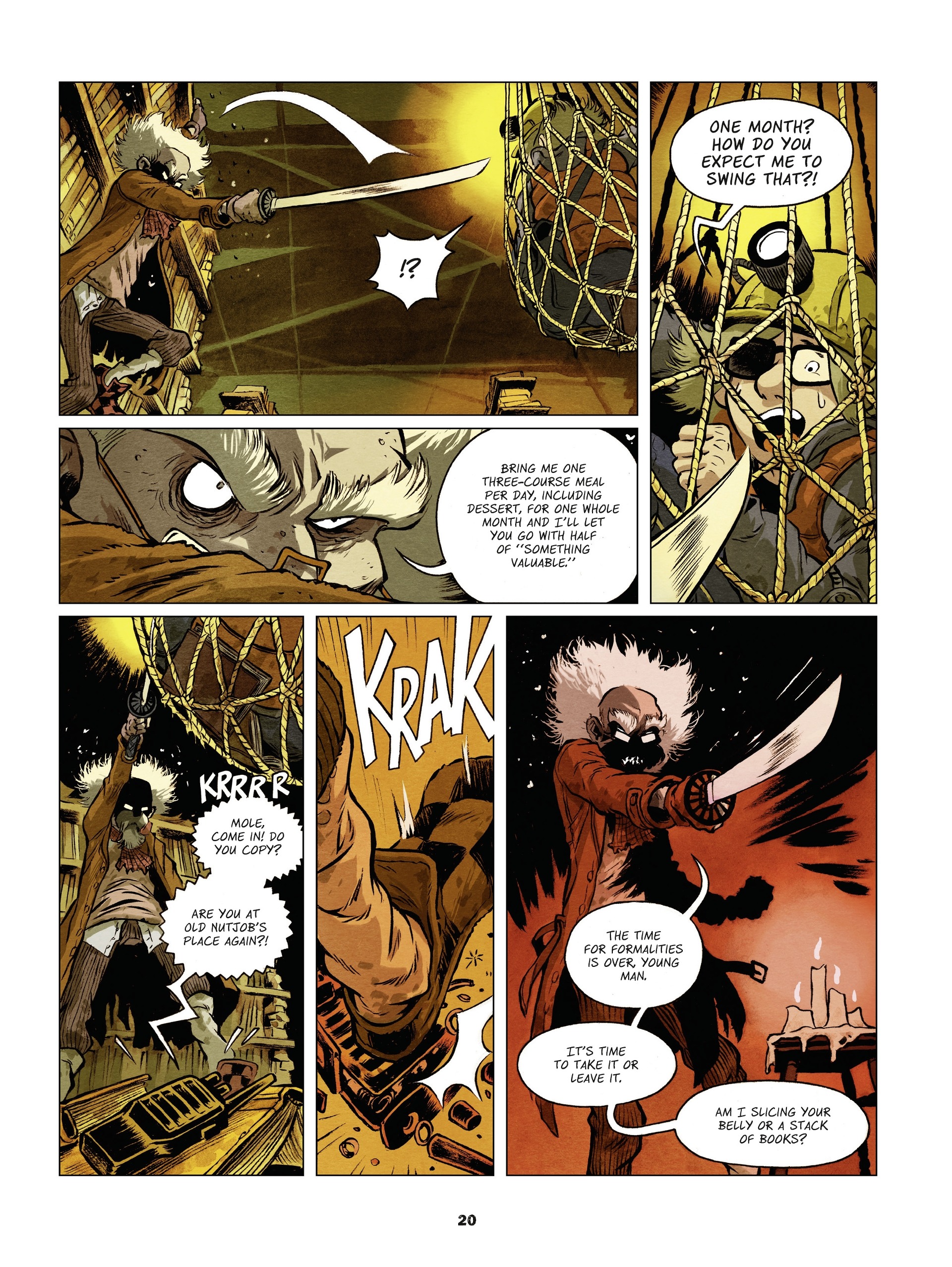 <{ $series->title }} issue 1 - Page 20