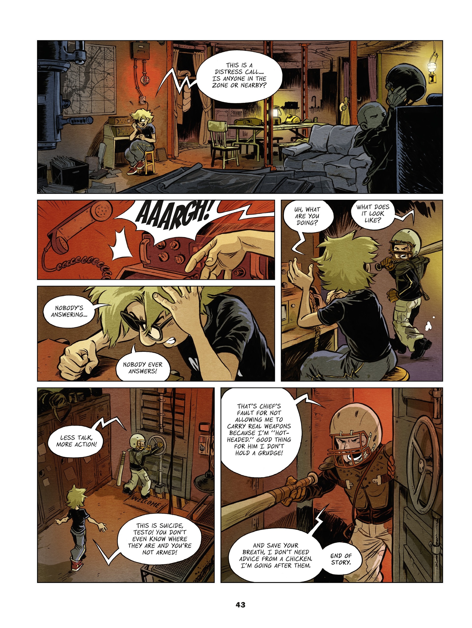 <{ $series->title }} issue 1 - Page 43