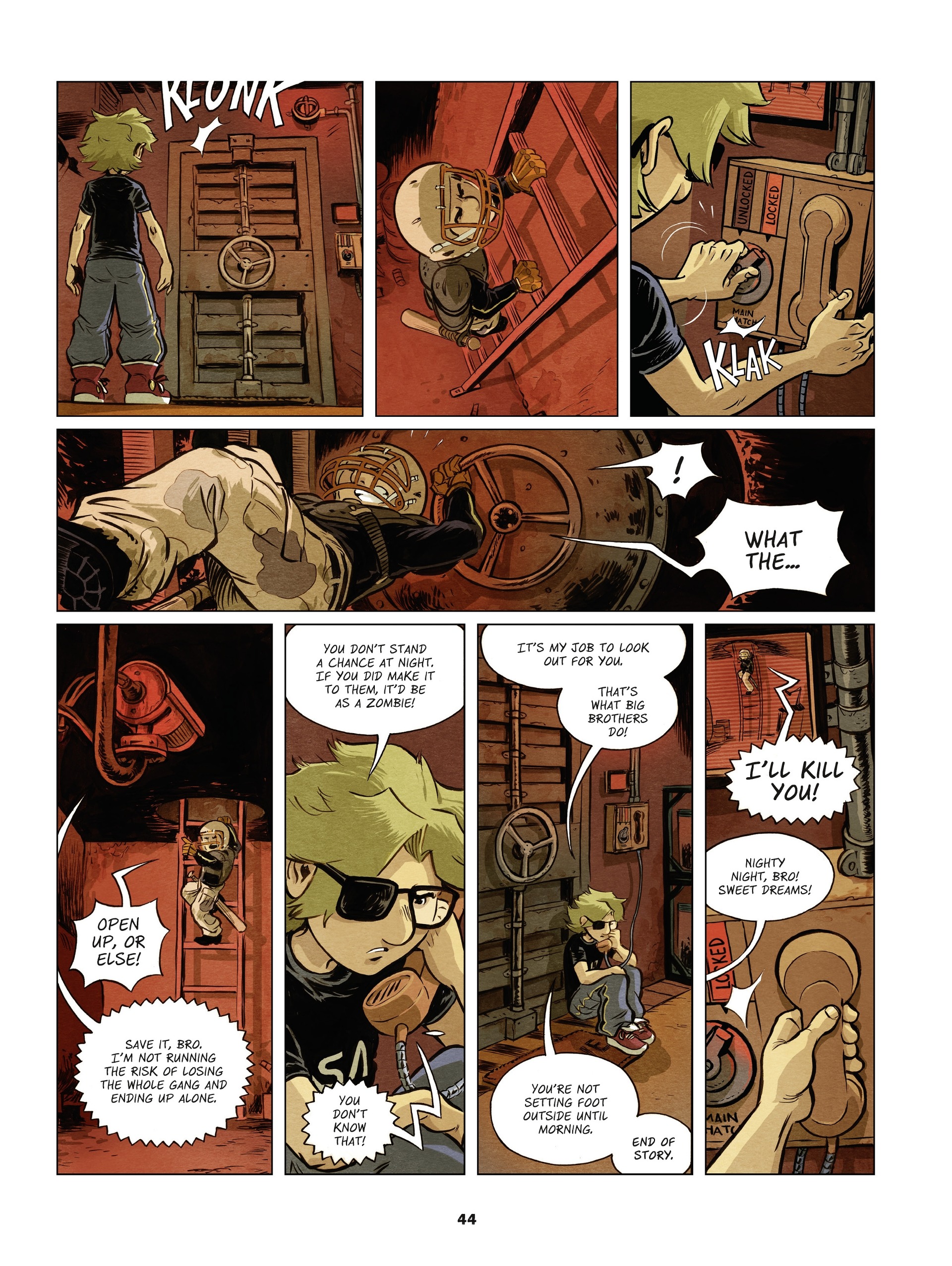 <{ $series->title }} issue 1 - Page 44