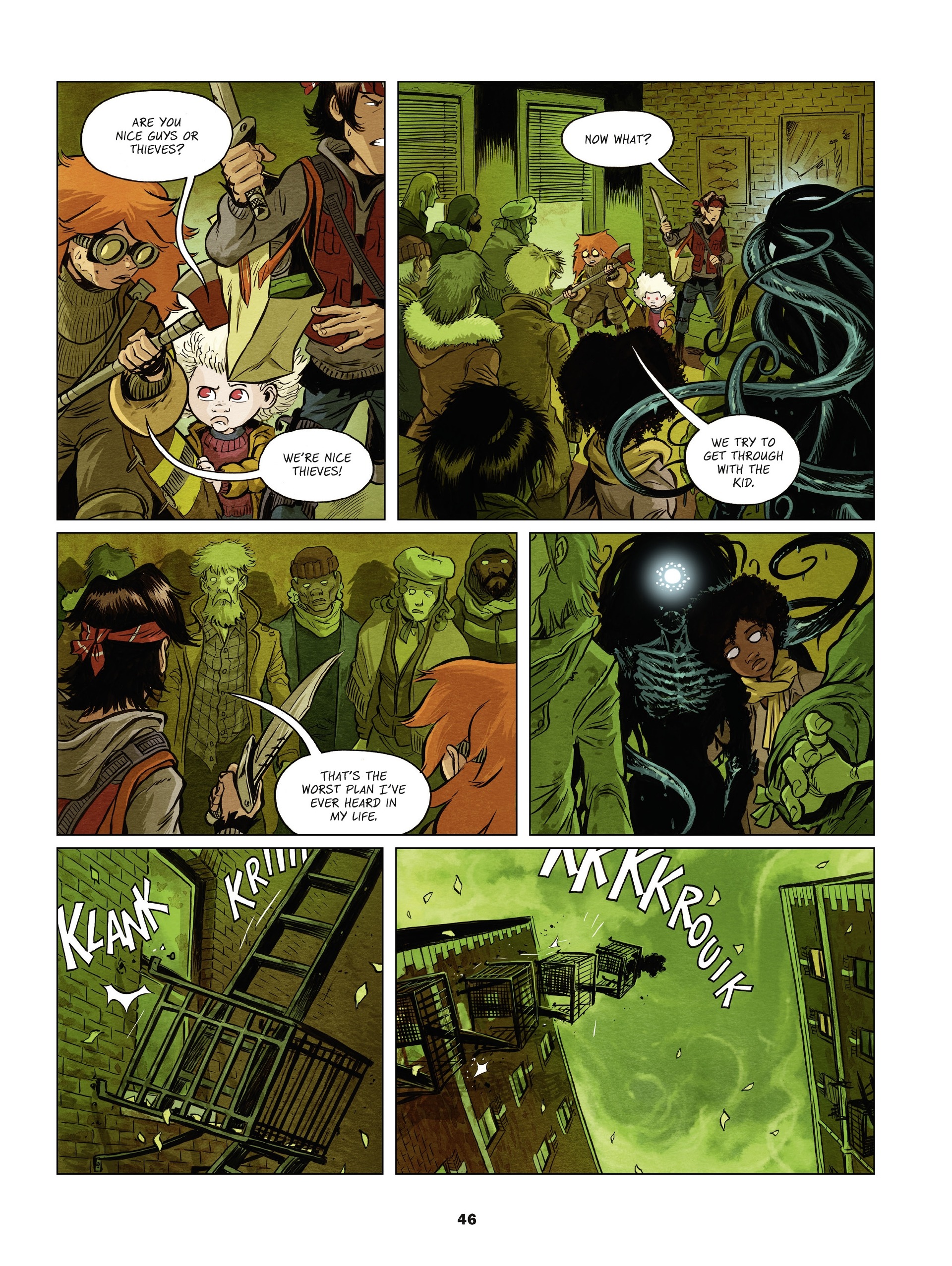 <{ $series->title }} issue 1 - Page 46