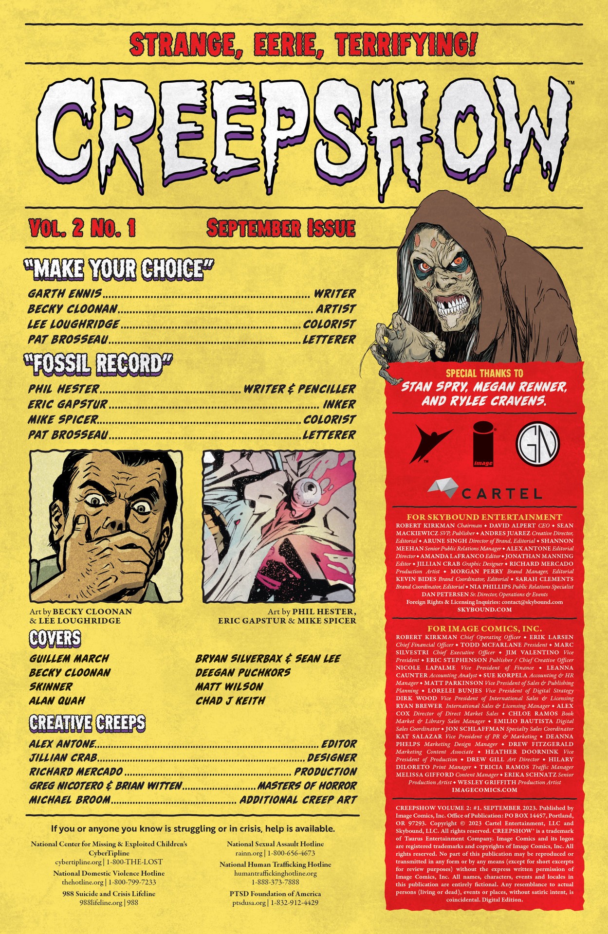 Creepshow (2023-) issue 1 - Page 2