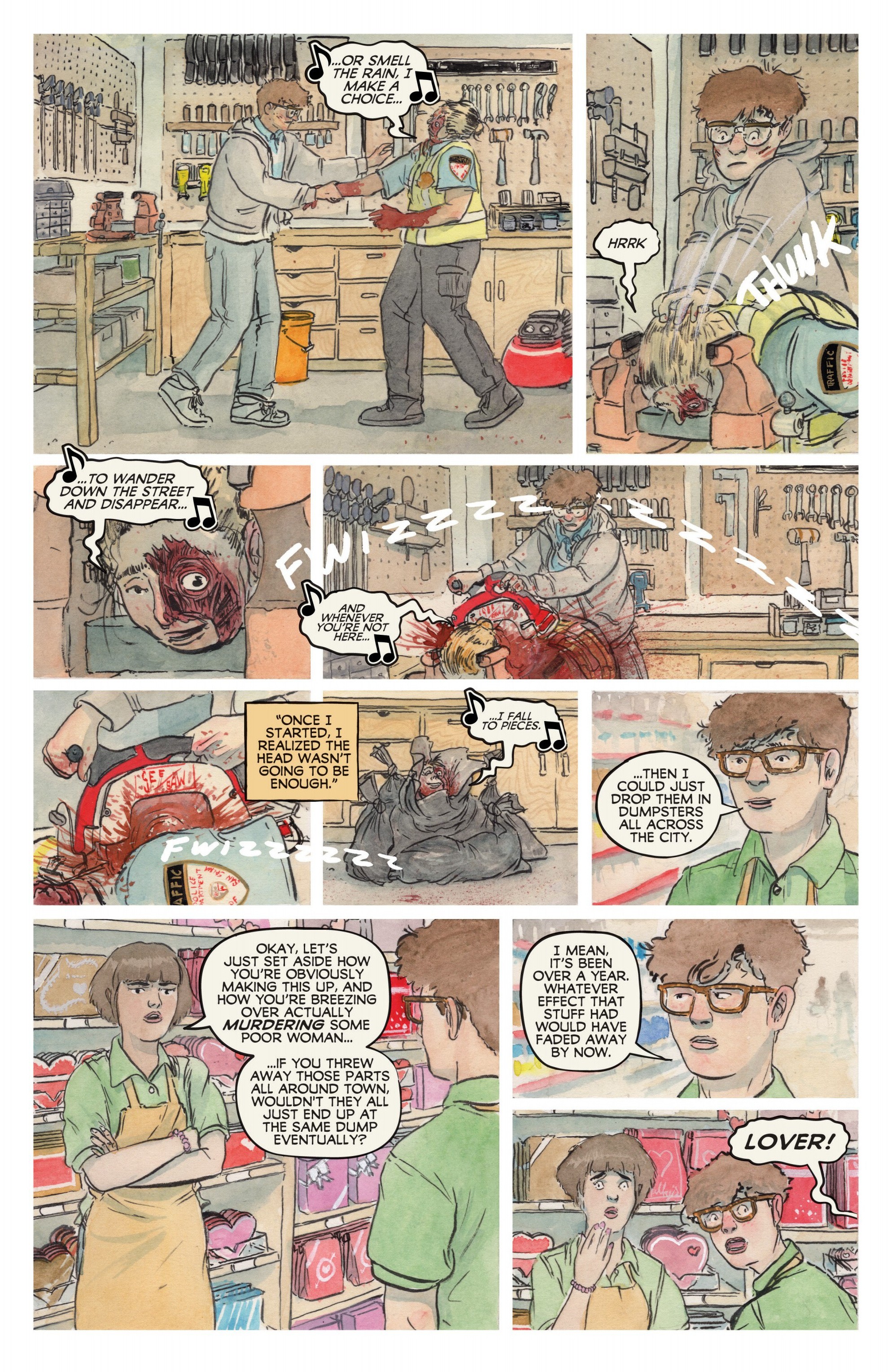 Creepshow in Love (2025-): Chapter 1 - Page 23