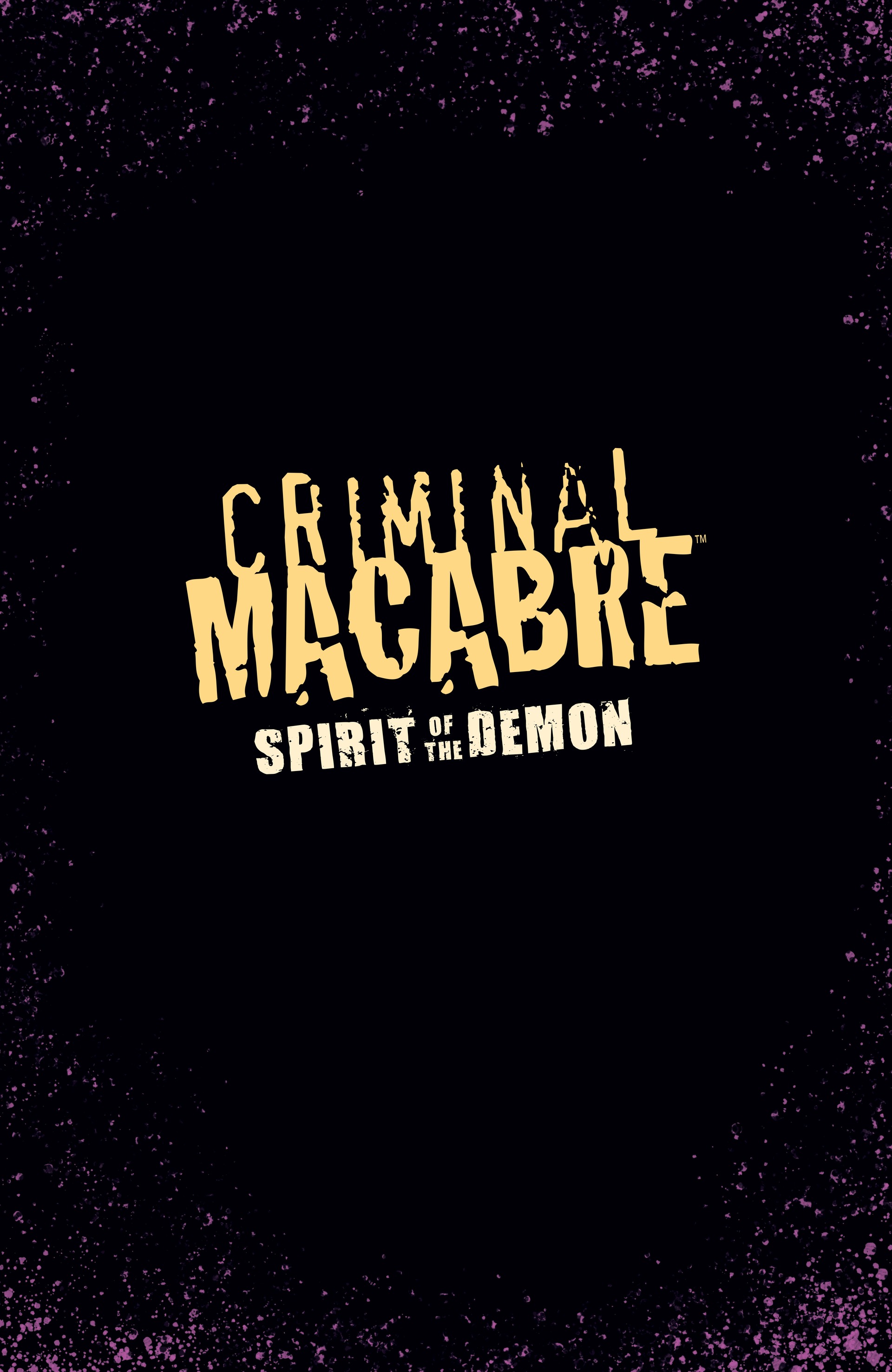 Criminal Macabre: Spirit of the Demon (2022-): Chapter 1 - Page 3