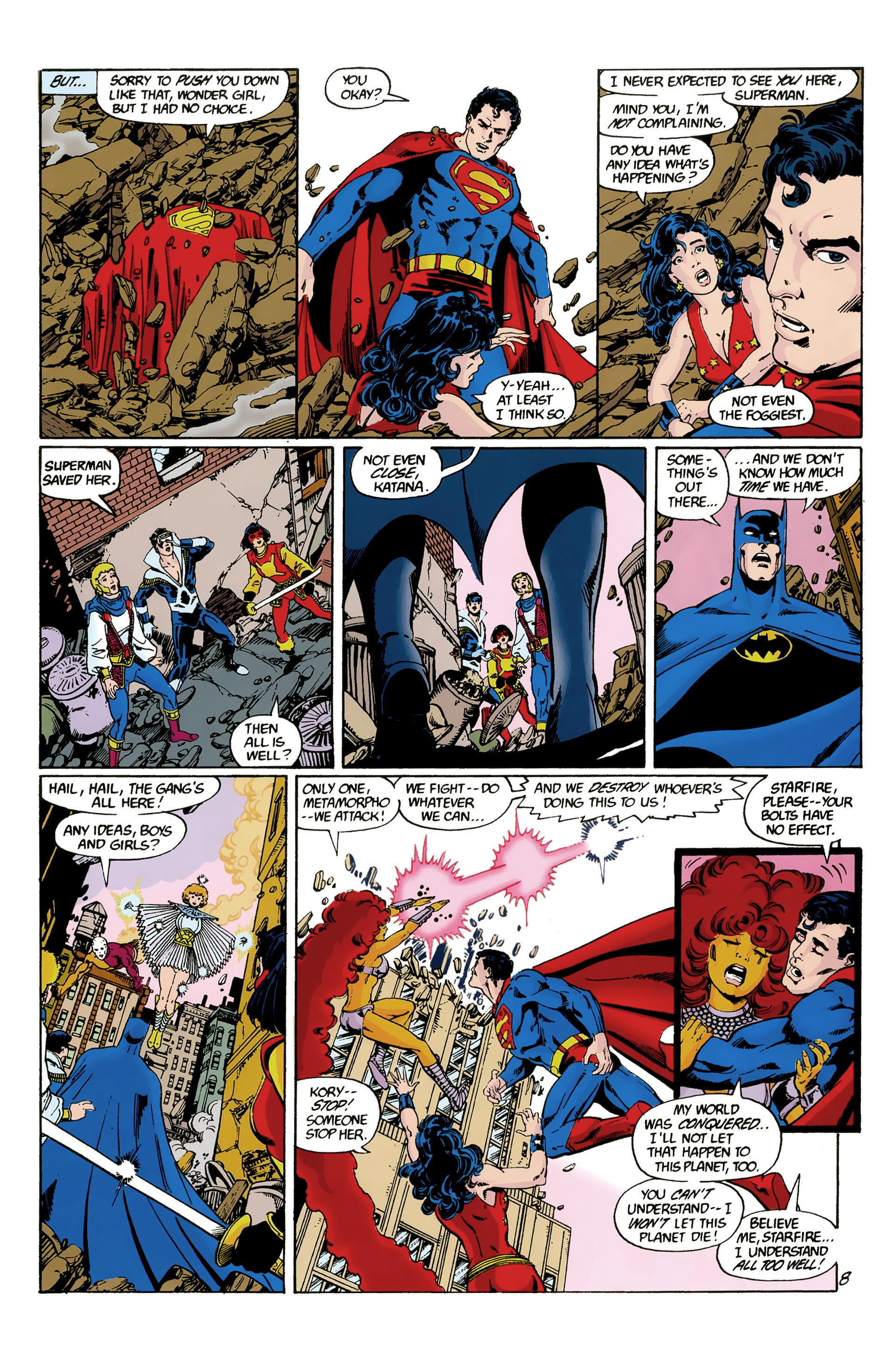 <{ $series->title }} issue 19 (Crisis on Infinite Earths 3) - Page 9