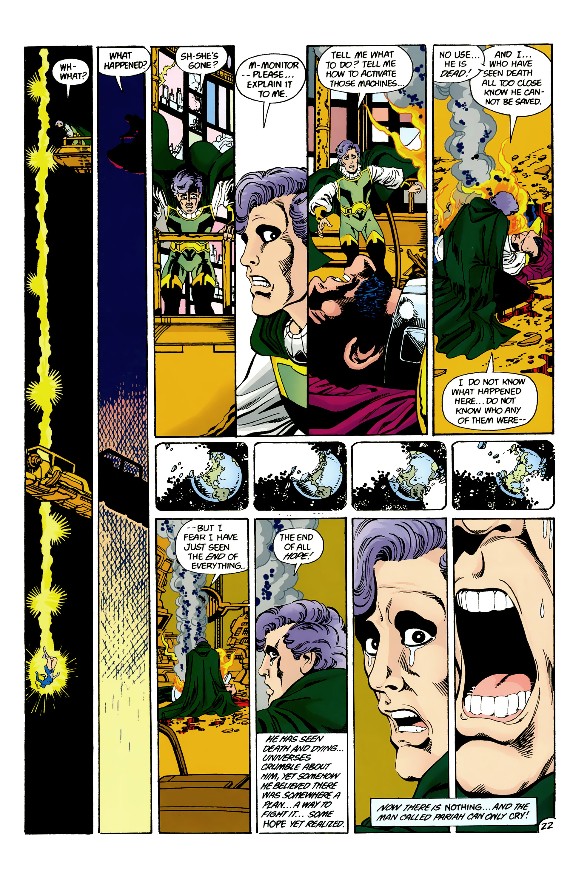 <{ $series->title }} issue 27 (Crisis on Infinite Earths 4) - Page 22