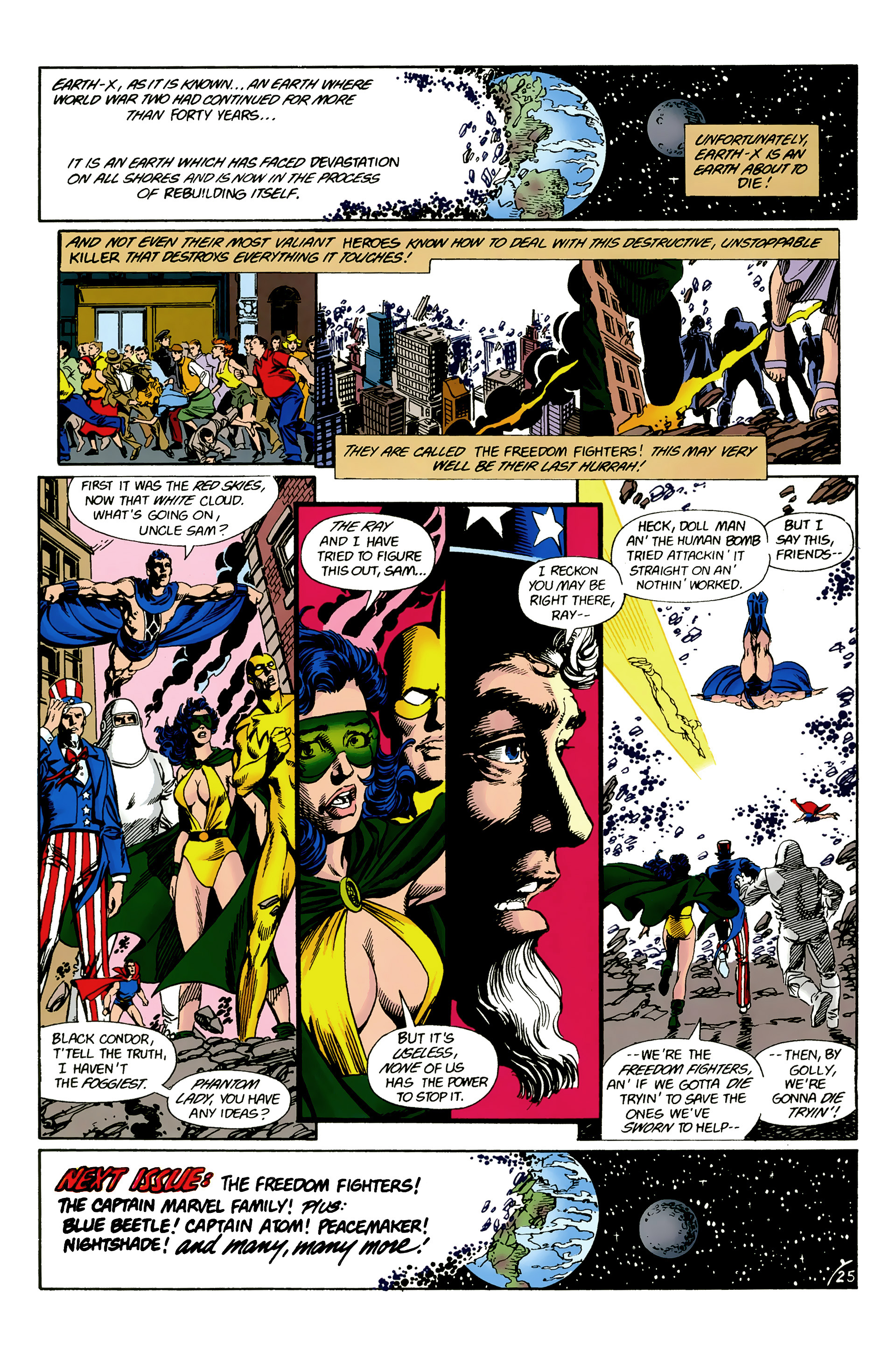 <{ $series->title }} issue 28 (Crisis on Infinite Earths 5) - Page 25