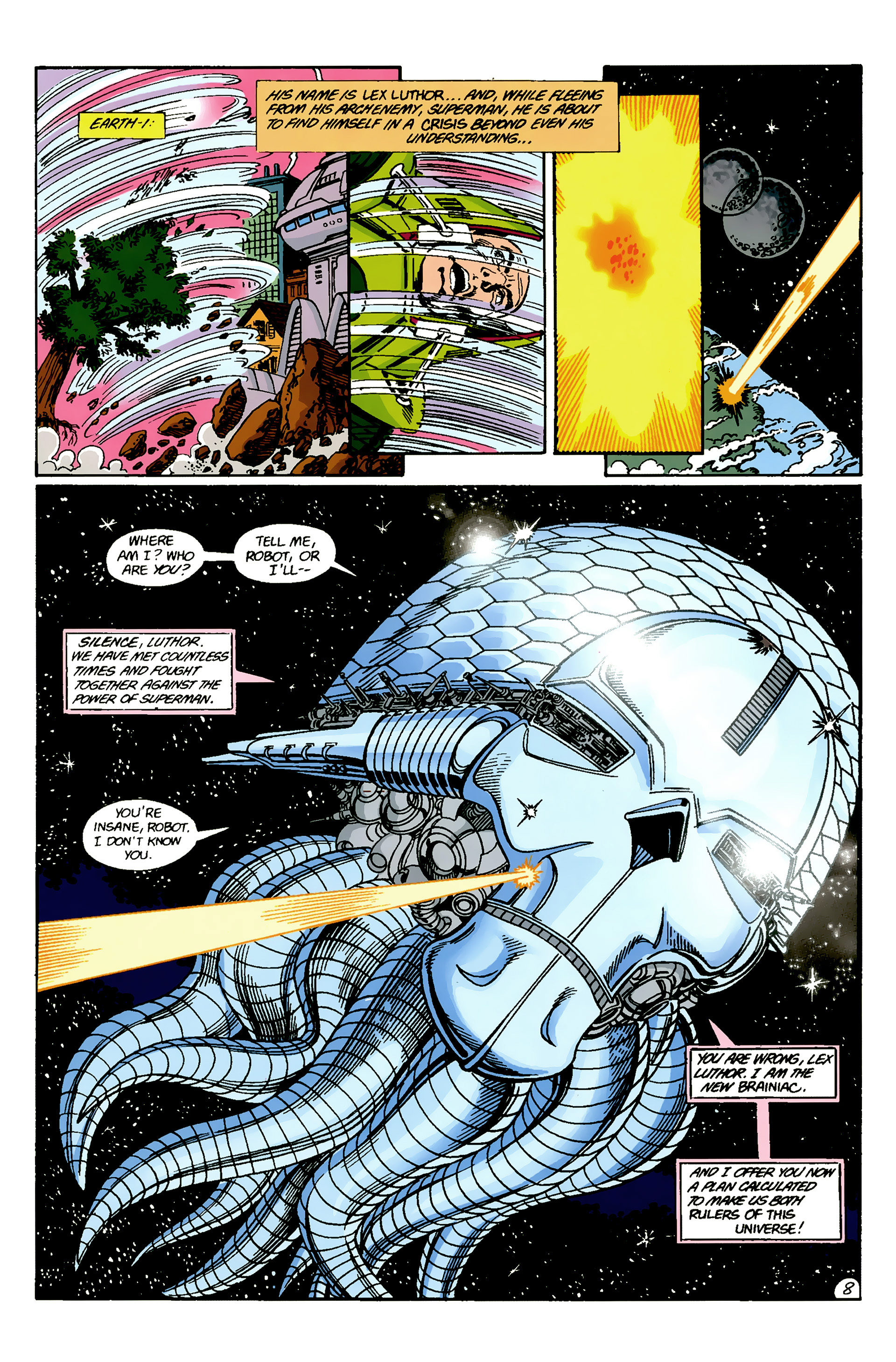 <{ $series->title }} issue 36 (Crisis on Infinite Earths 6) - Page 9