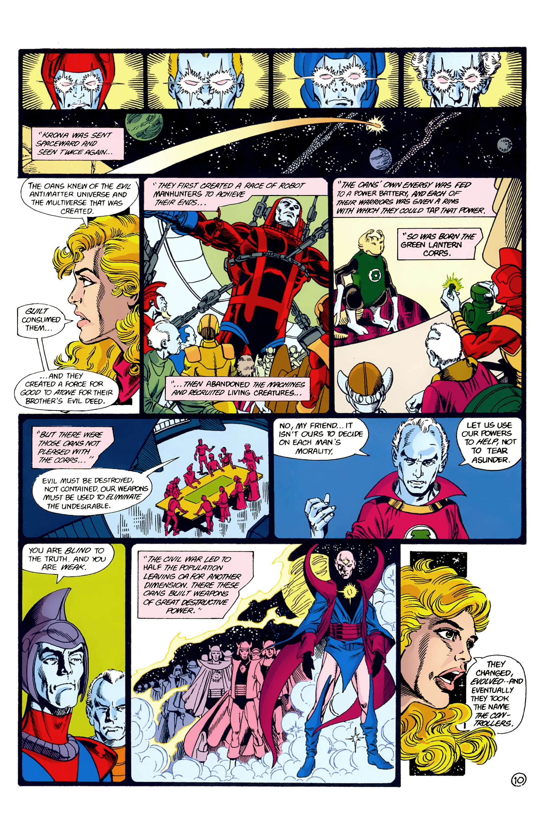 <{ $series->title }} issue 39 (Crisis on Infinite Earths 7) - Page 11