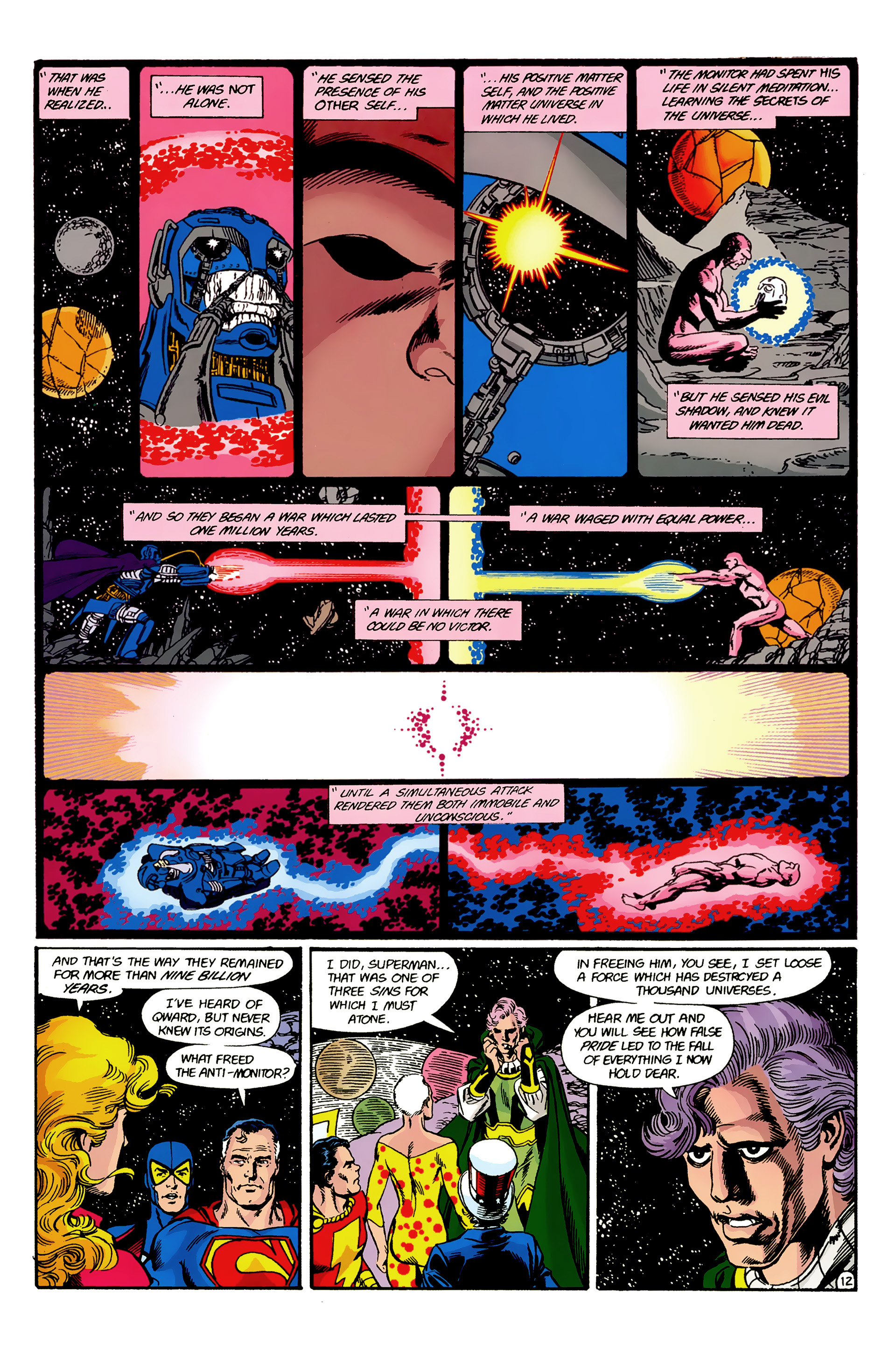 <{ $series->title }} issue 39 (Crisis on Infinite Earths 7) - Page 13