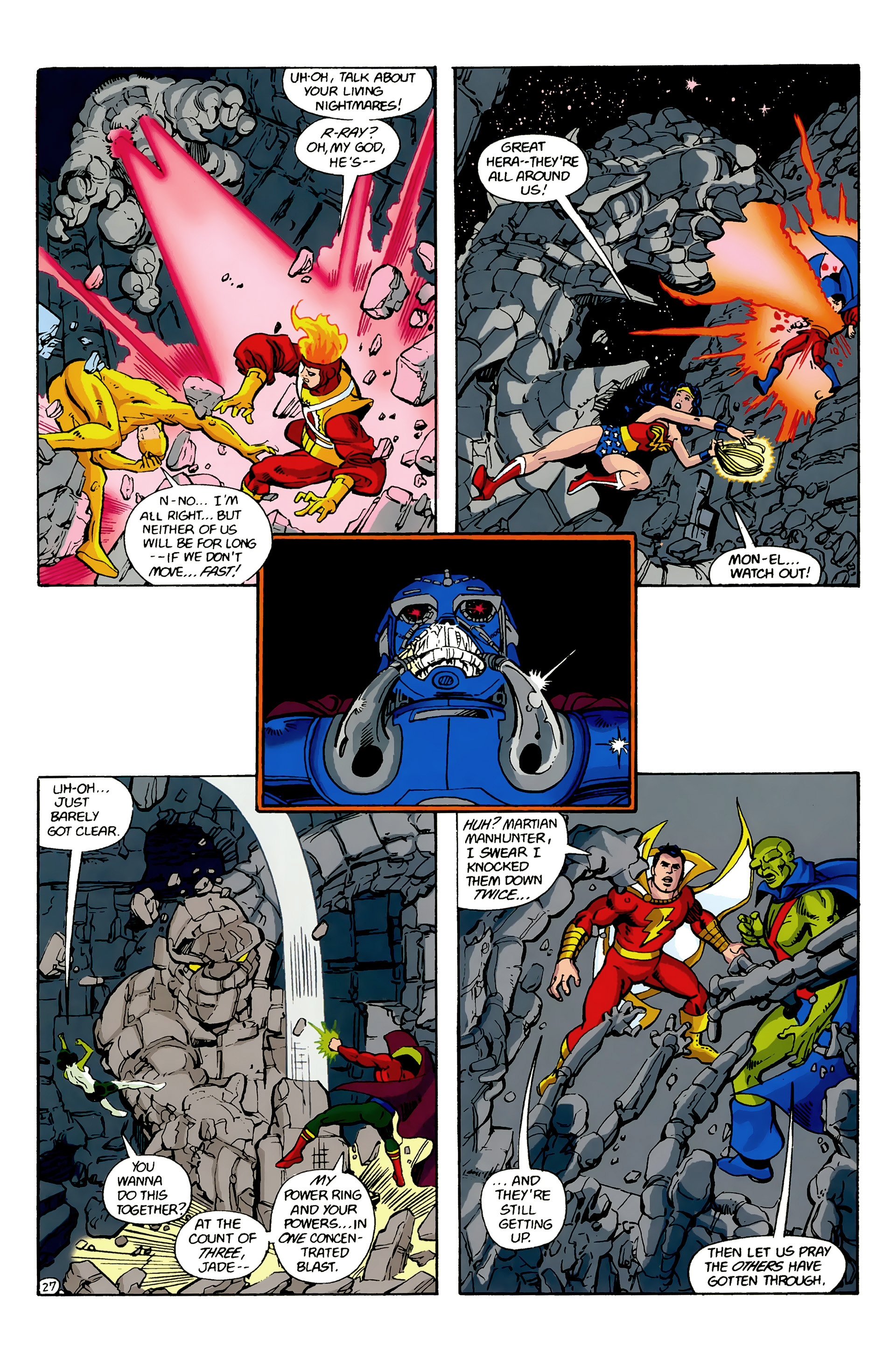 <{ $series->title }} issue 39 (Crisis on Infinite Earths 7) - Page 27