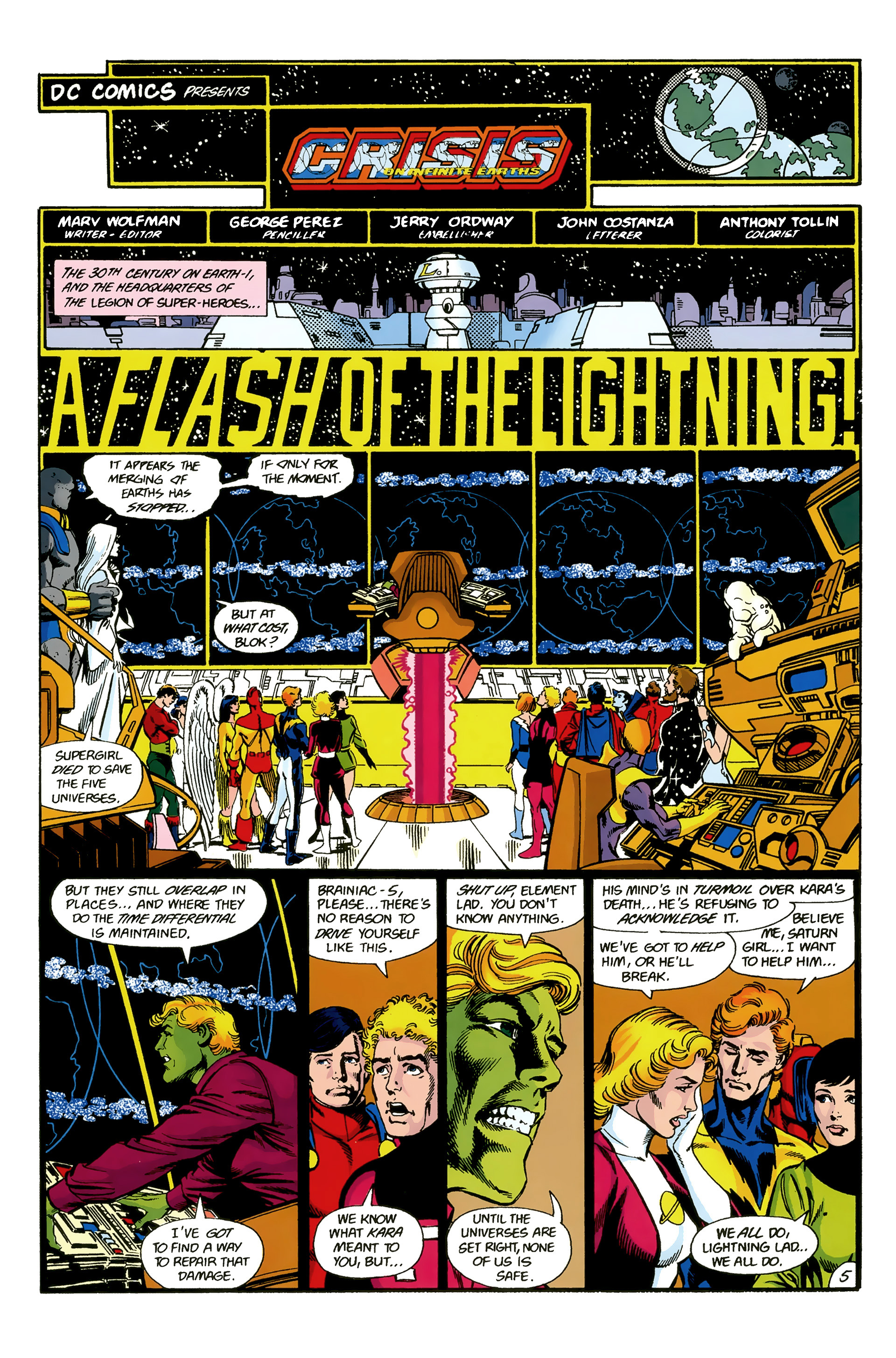 Crisis on Infinite Earths Omnibus (1985) issue 46 (Crisis on Infinite Earths 8) - Page 6