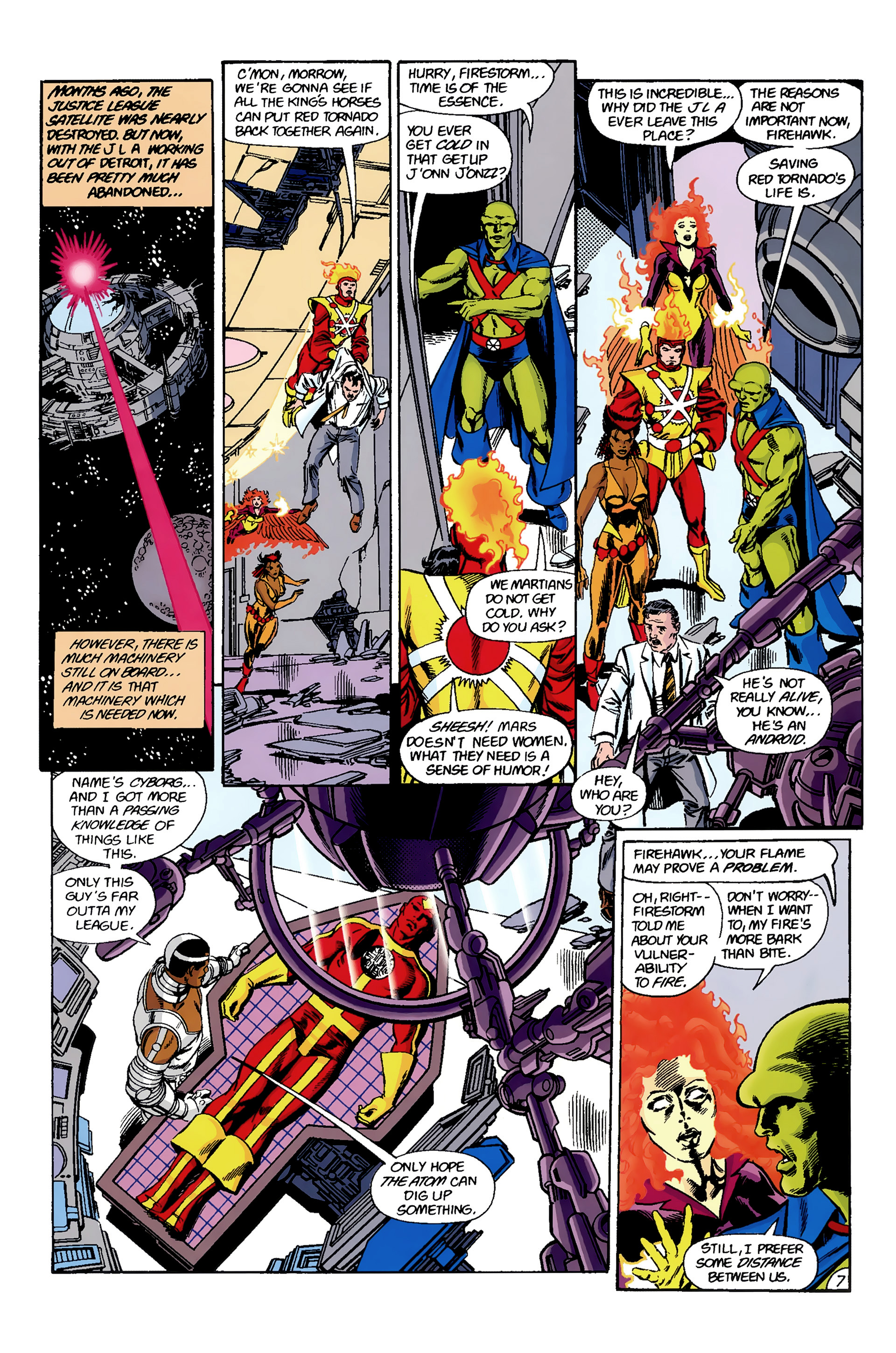 <{ $series->title }} issue 46 (Crisis on Infinite Earths 8) - Page 8