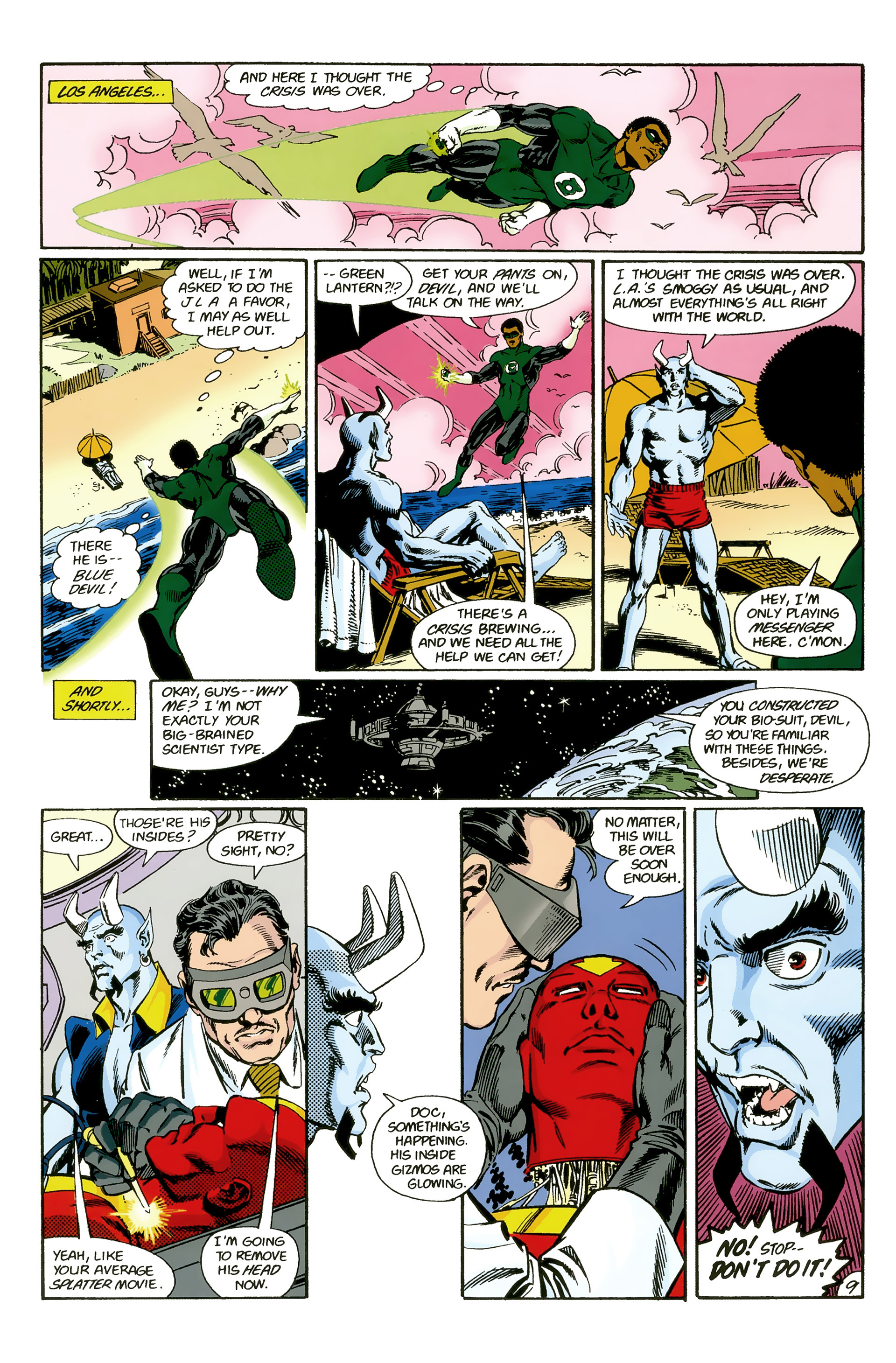 <{ $series->title }} issue 46 (Crisis on Infinite Earths 8) - Page 10