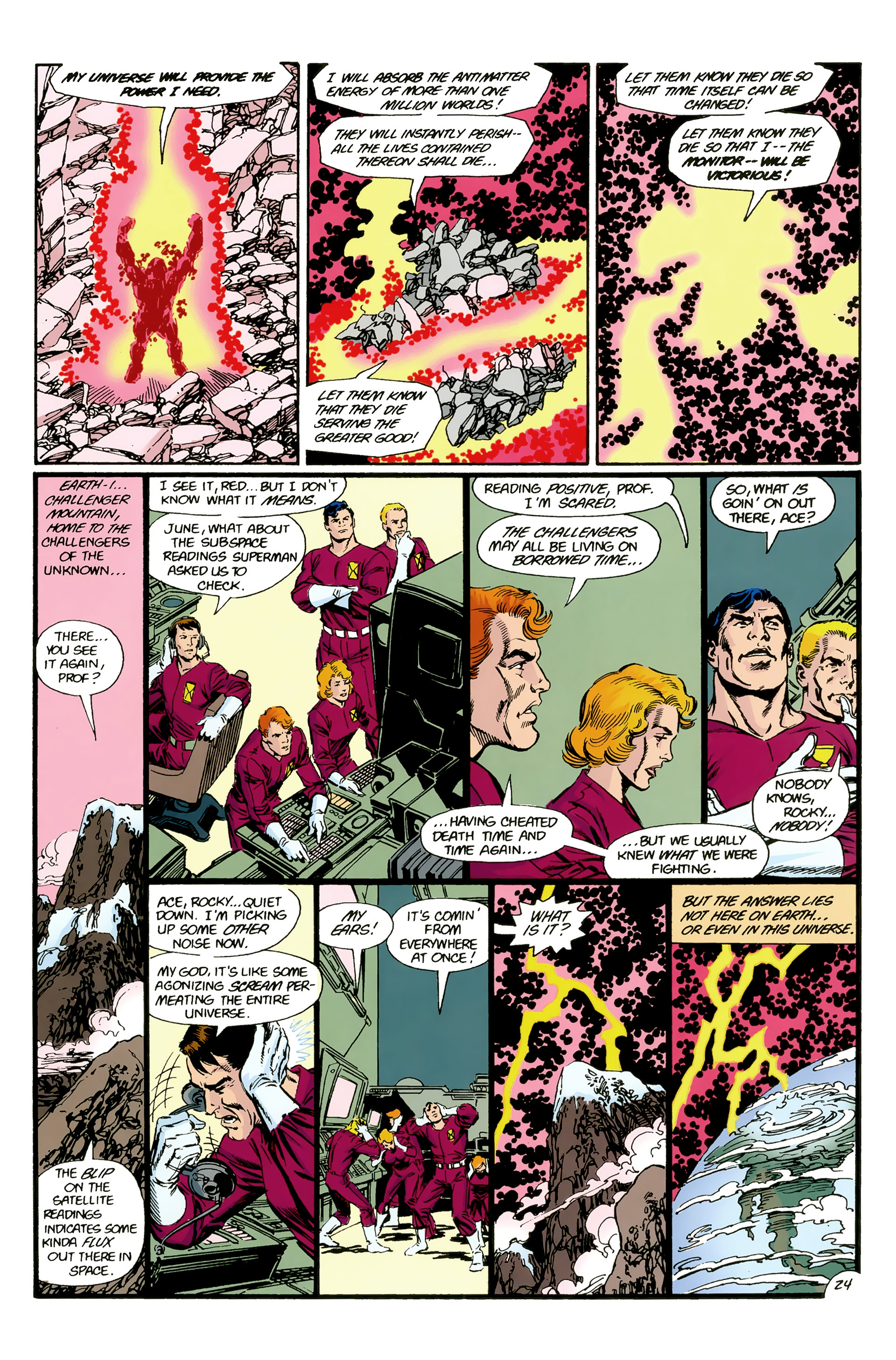 <{ $series->title }} issue 46 (Crisis on Infinite Earths 8) - Page 25