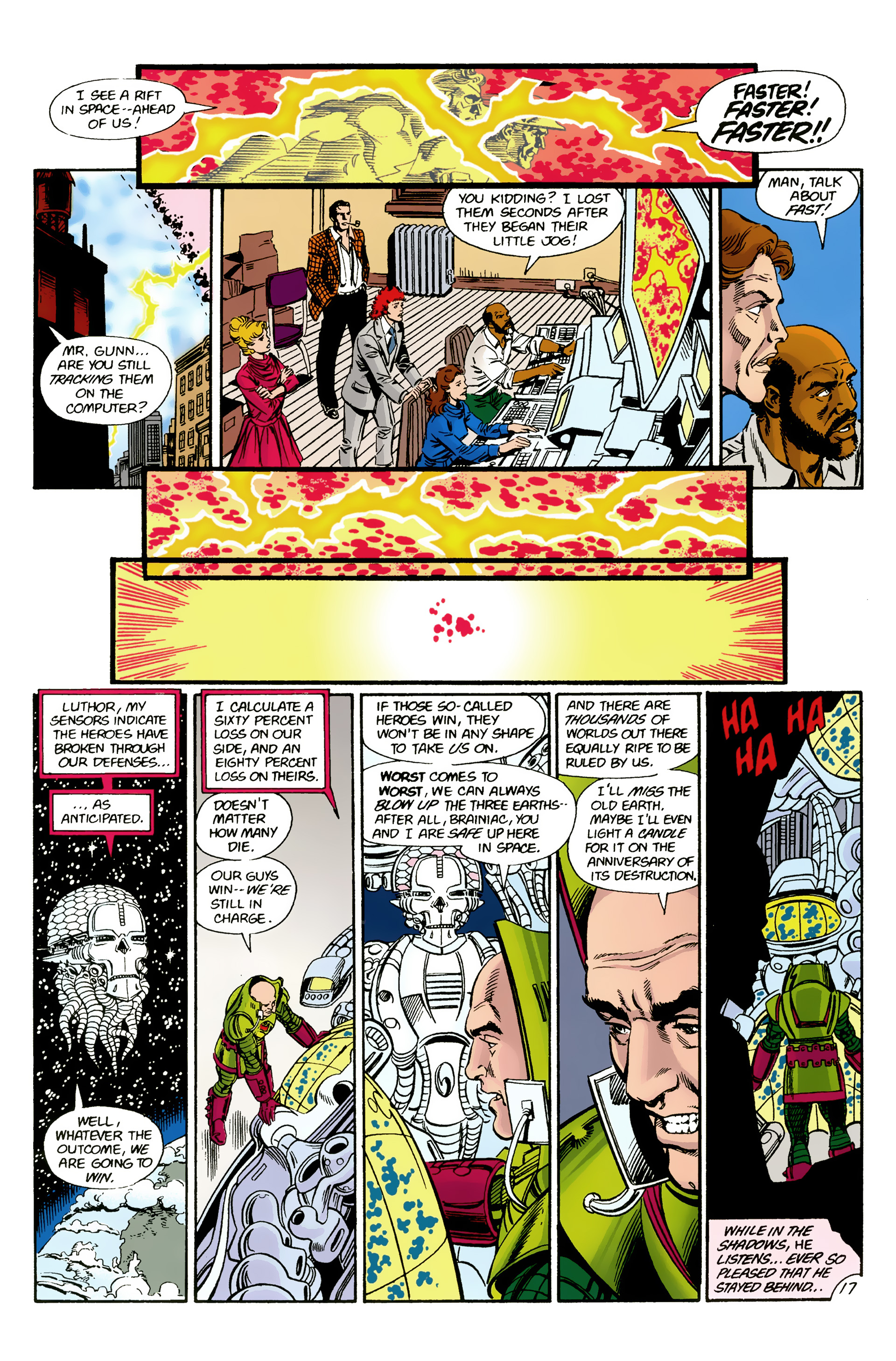 <{ $series->title }} issue 50 (Crisis on Infinite Earths 9) - Page 18